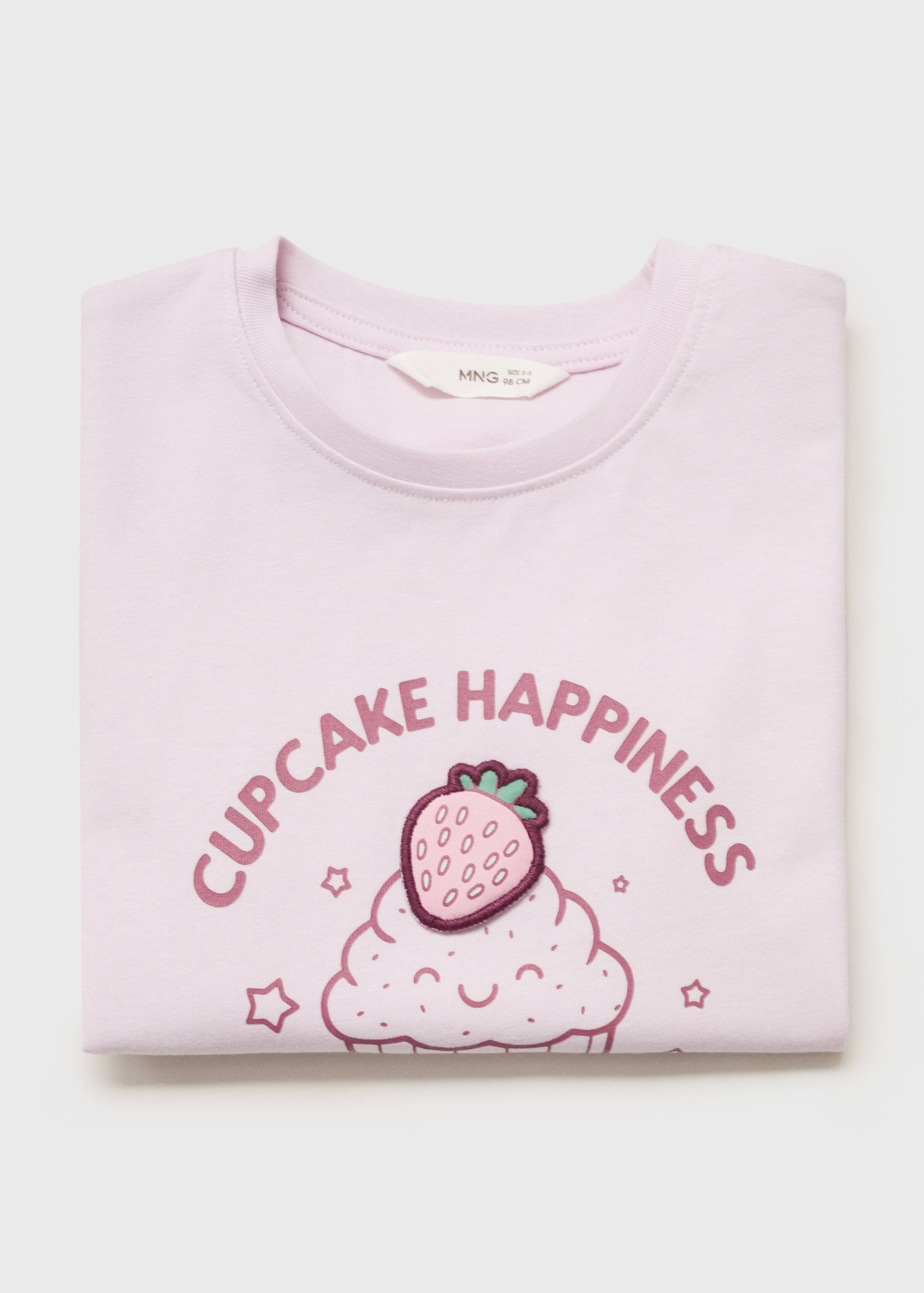 T-shirt imprimé détail relief - Détail de l'article 8