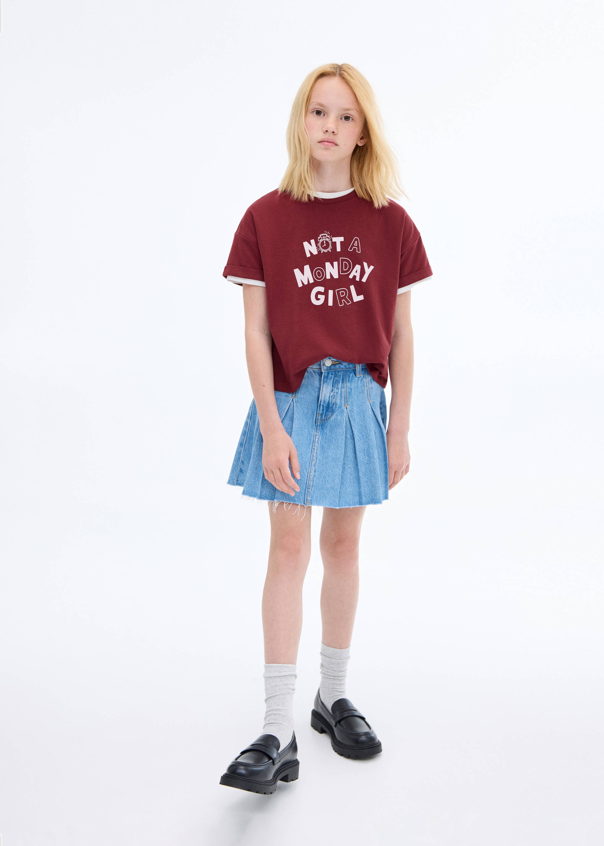 Short-sleeved printed t-shirt - General plane