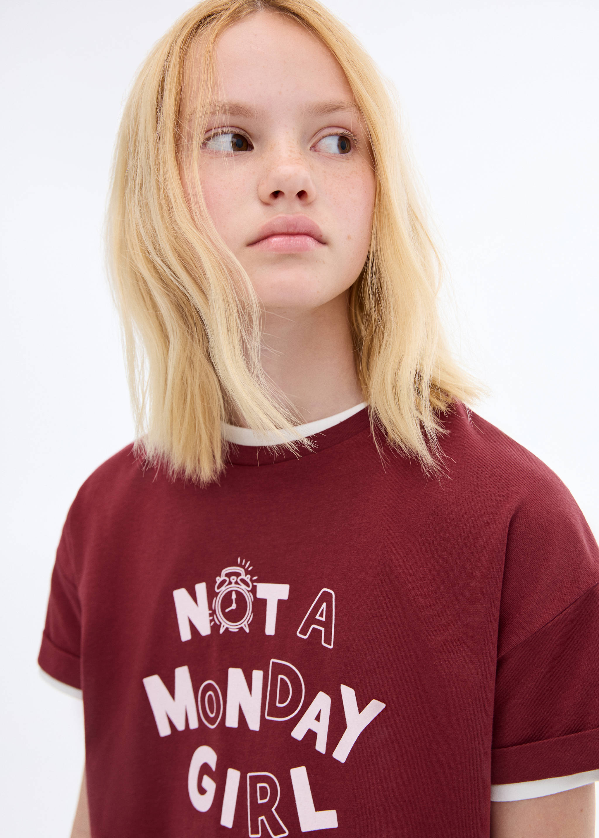 Short-sleeved printed t-shirt - Details of the article 1