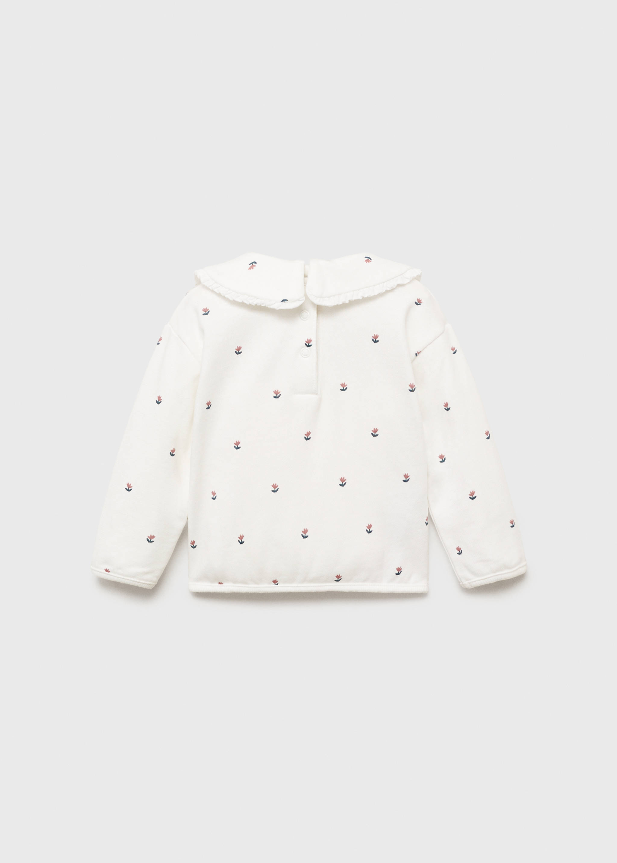 Dessuadora estampada floral - Revers de l'article