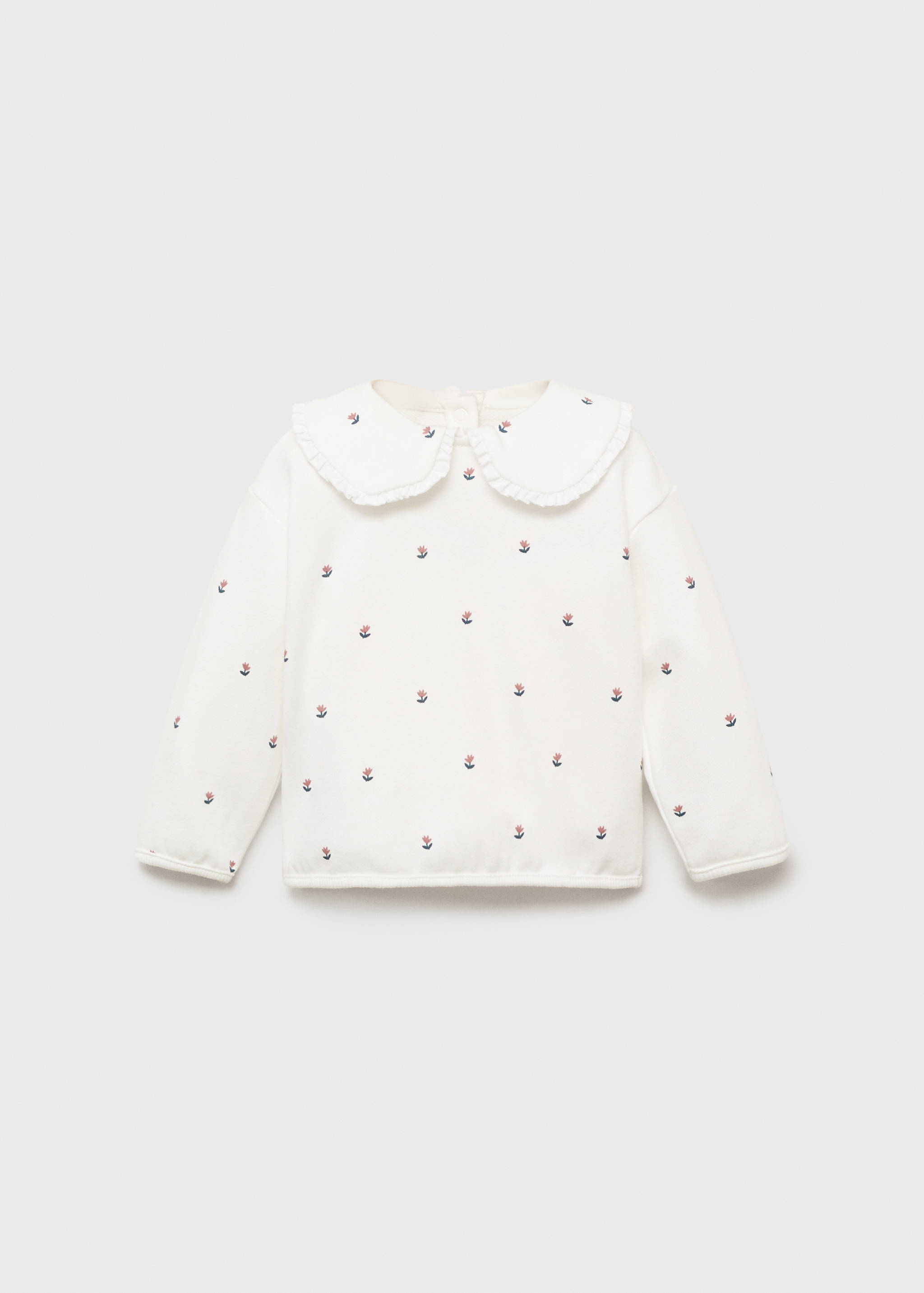 Floral printed sweatshirt - Article without model