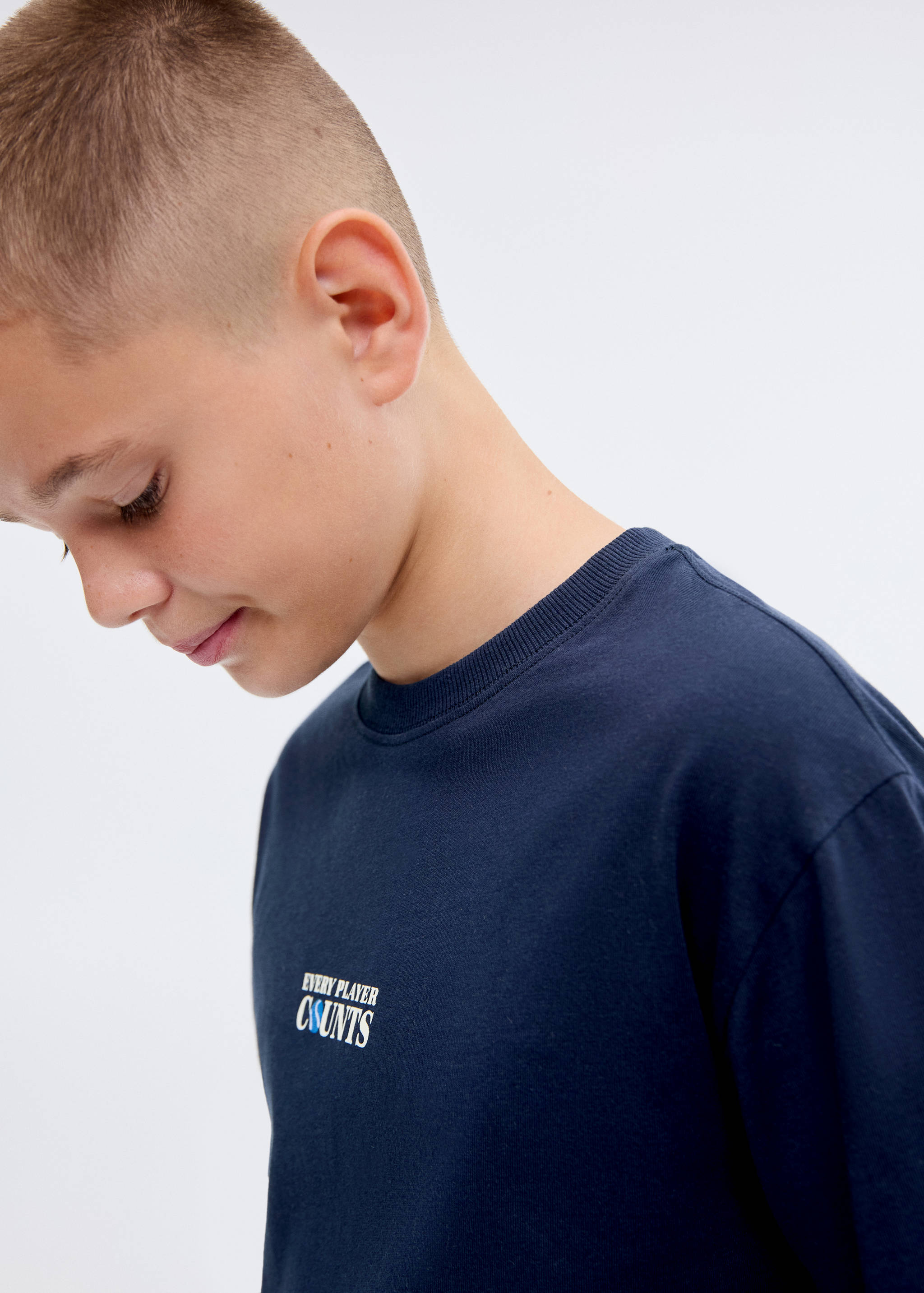 Short-sleeved printed t-shirt - Details of the article 1