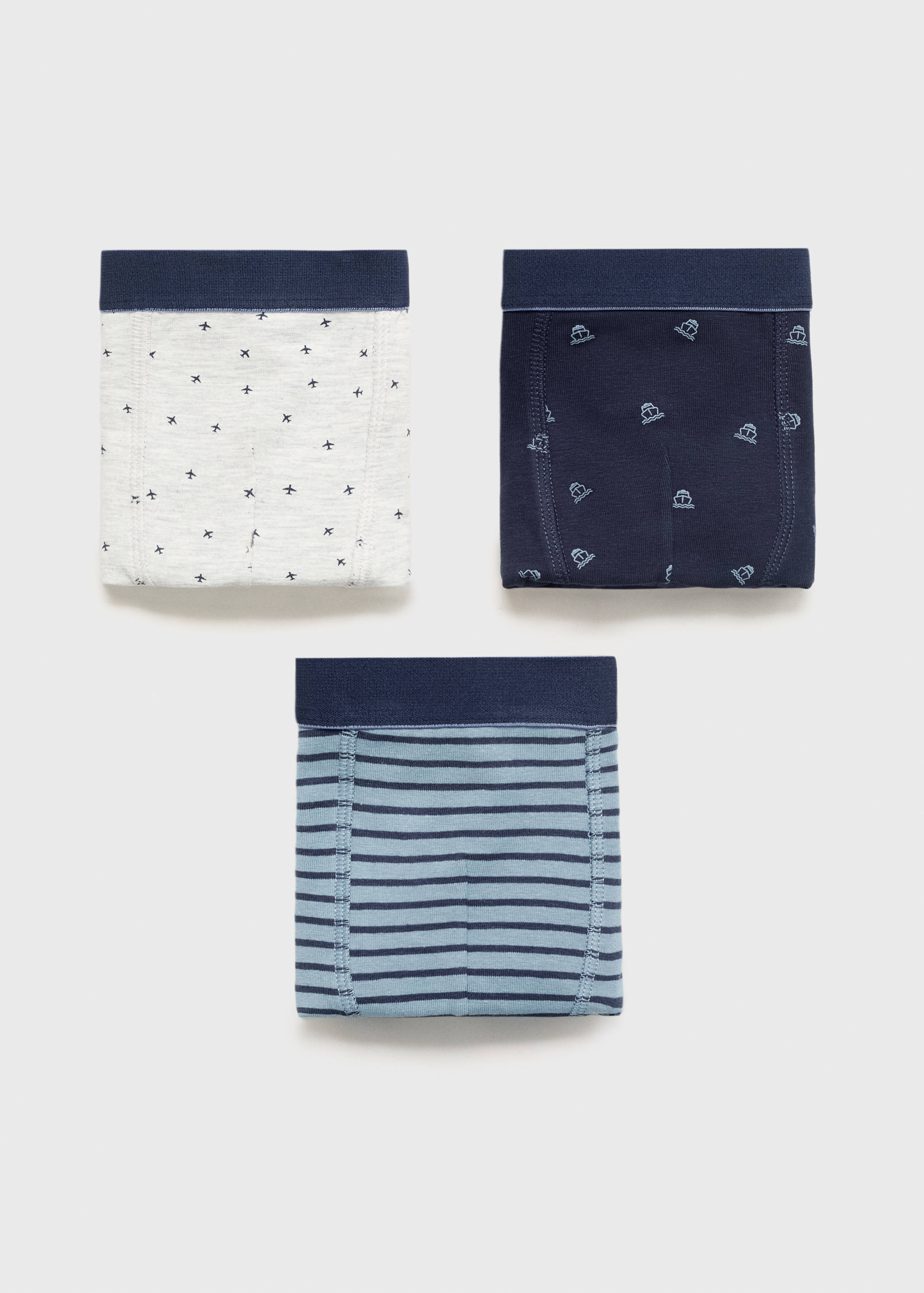 3er-Pack kombinierte Slips - Artikel ohne Model