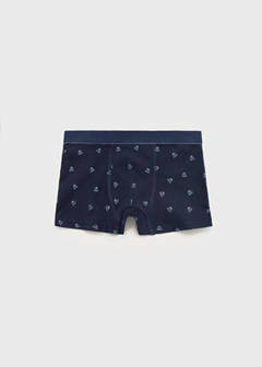 3-pack combined briefs — Blue 4