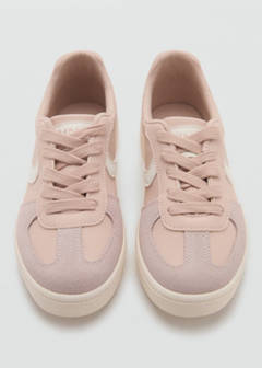 Combined trainers with laces — Pastel Pink 4
