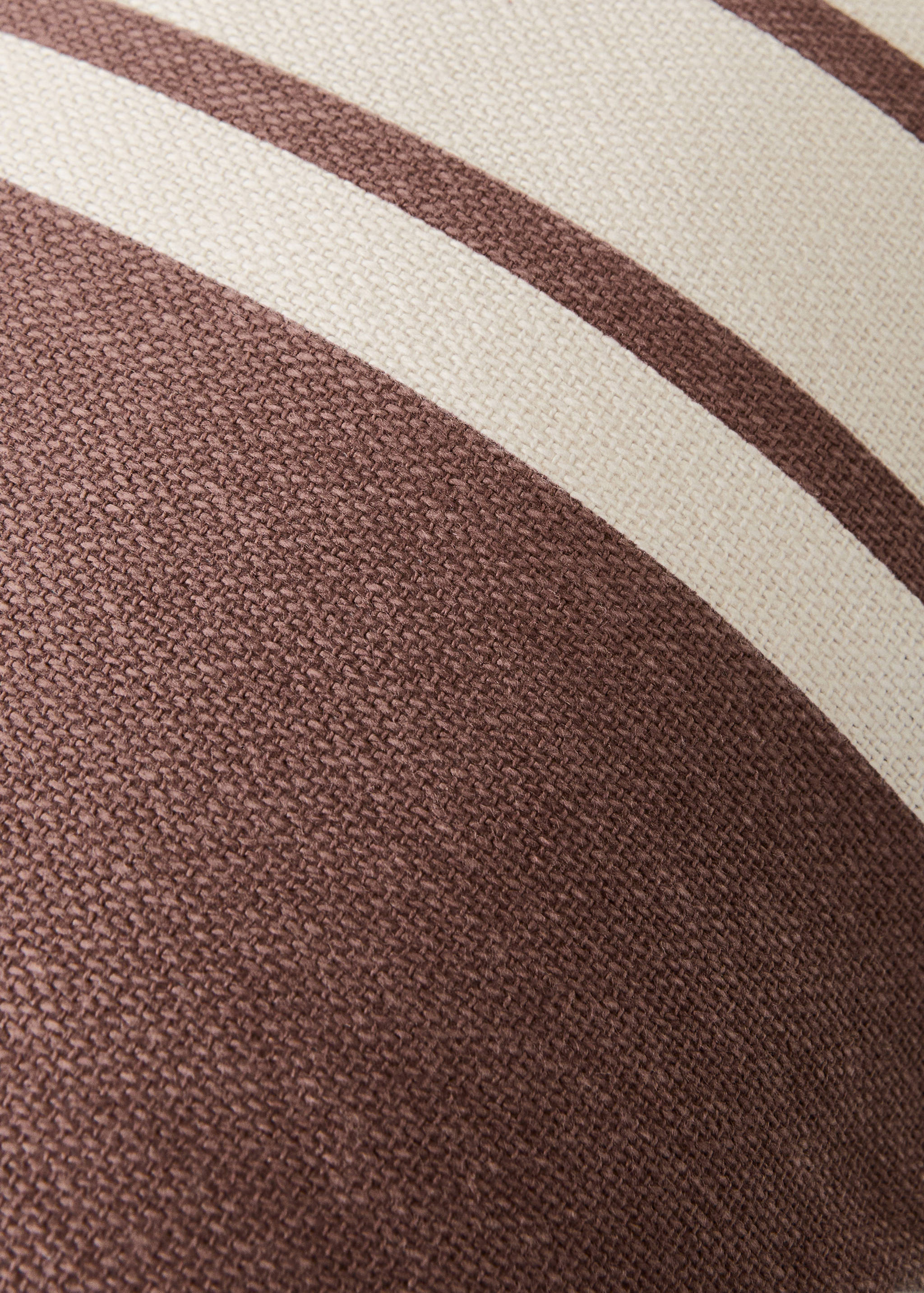 Funda cojín algodón raya estampada 30x50 cm - Detalle del artículo 3