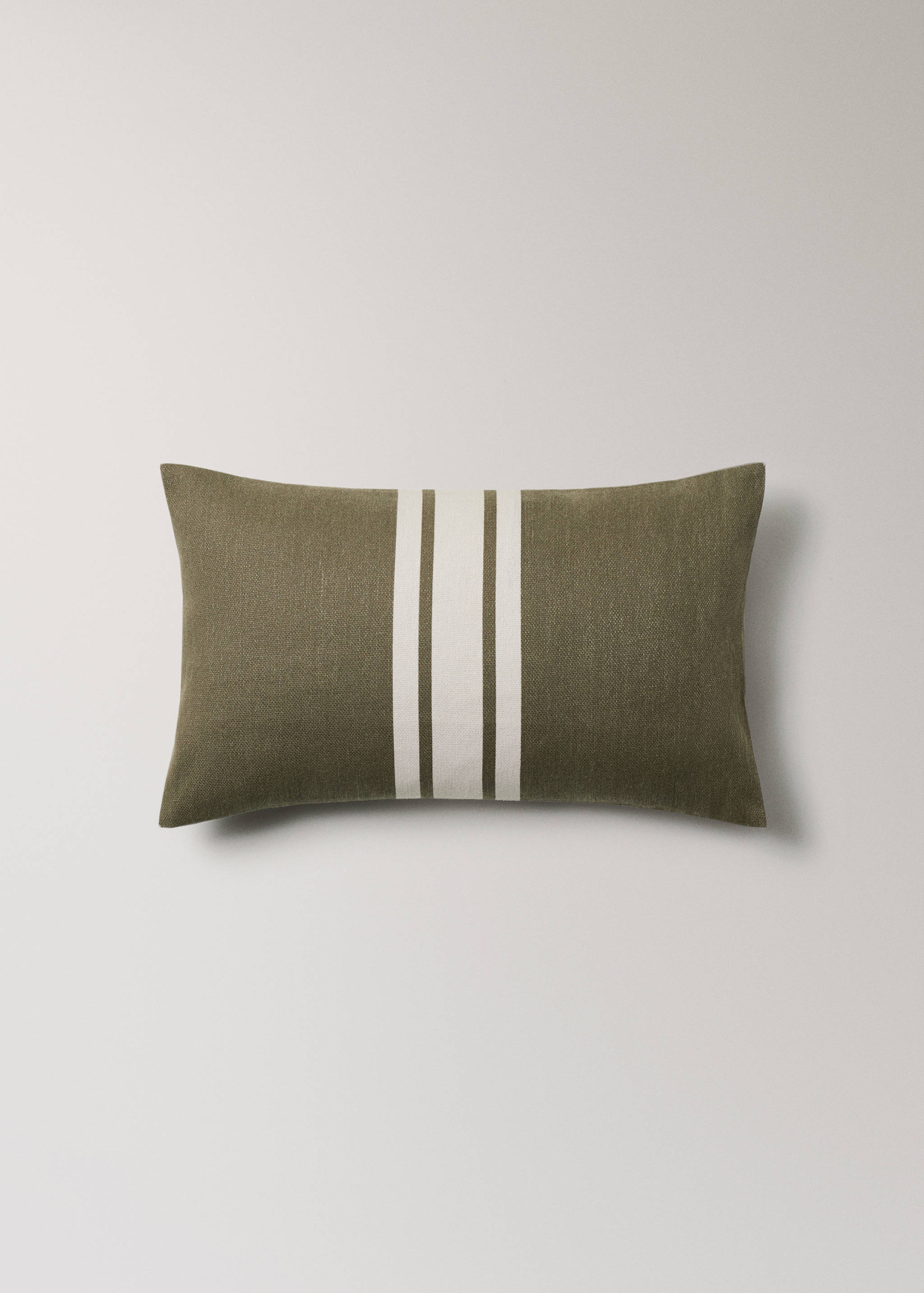 Funda cojín algodón raya estampada 30x50 cm - Artículo sin modelo