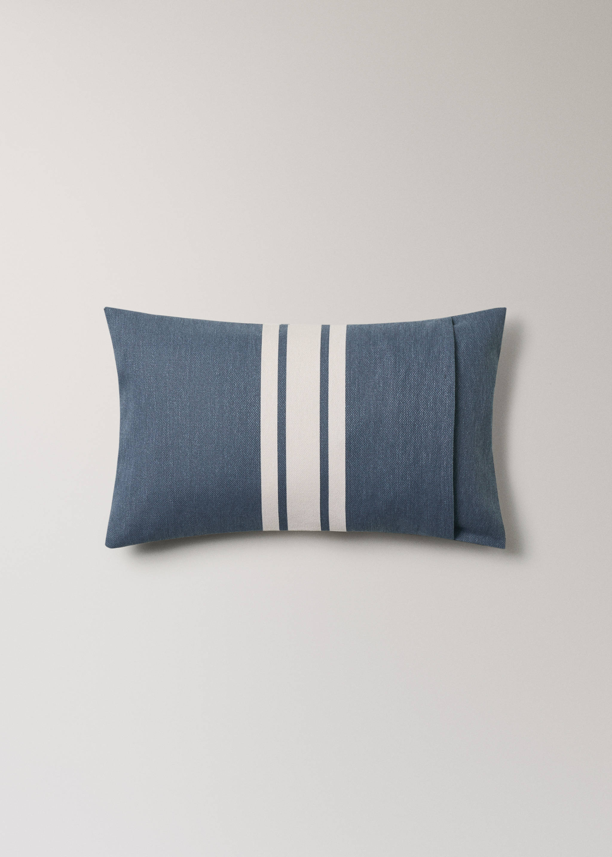 Funda cojín algodón raya estampada 30x50 cm - Detalle del artículo 1