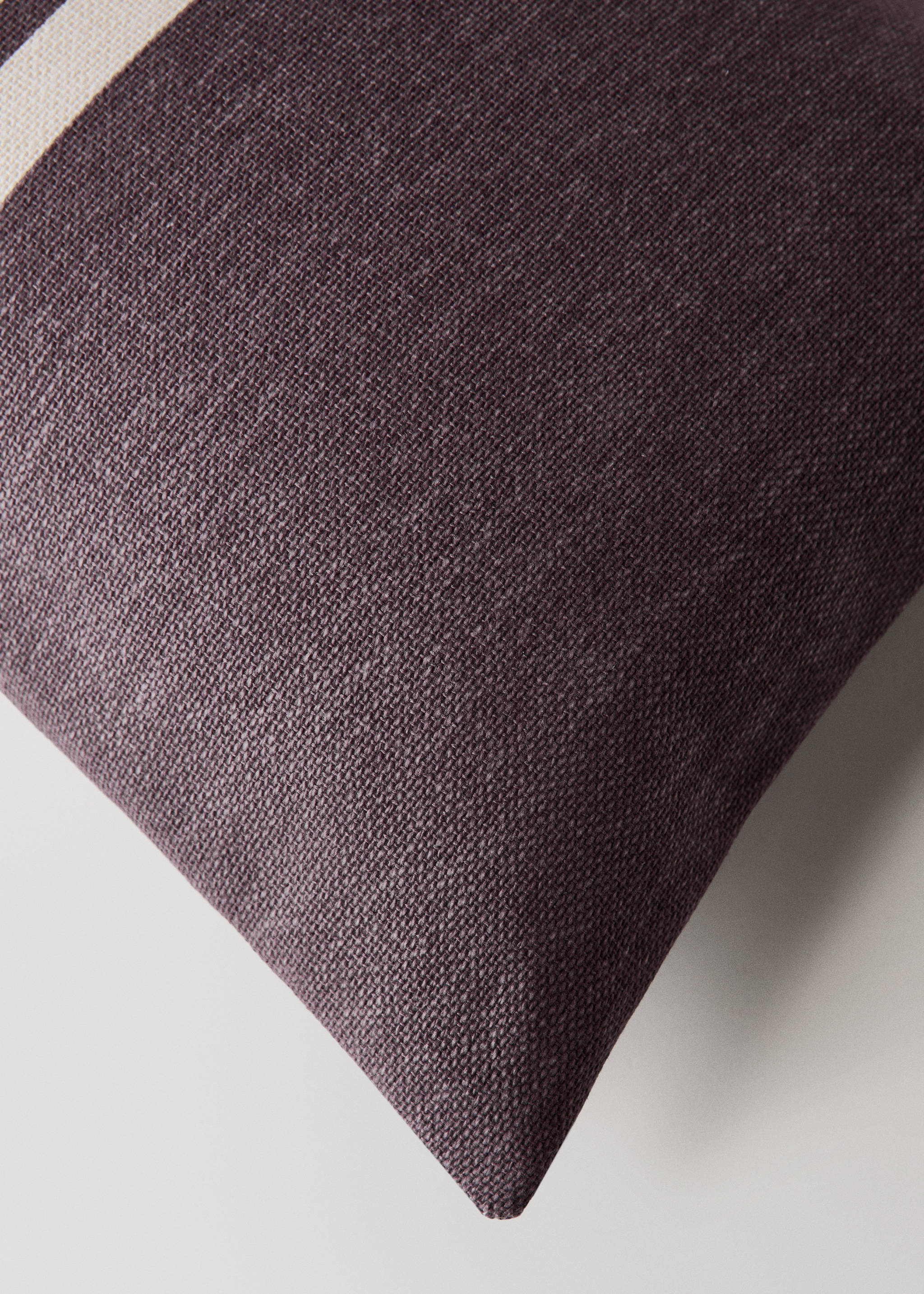 Funda cojín algodón raya estampada 30x50 cm - Detalle del artículo 2