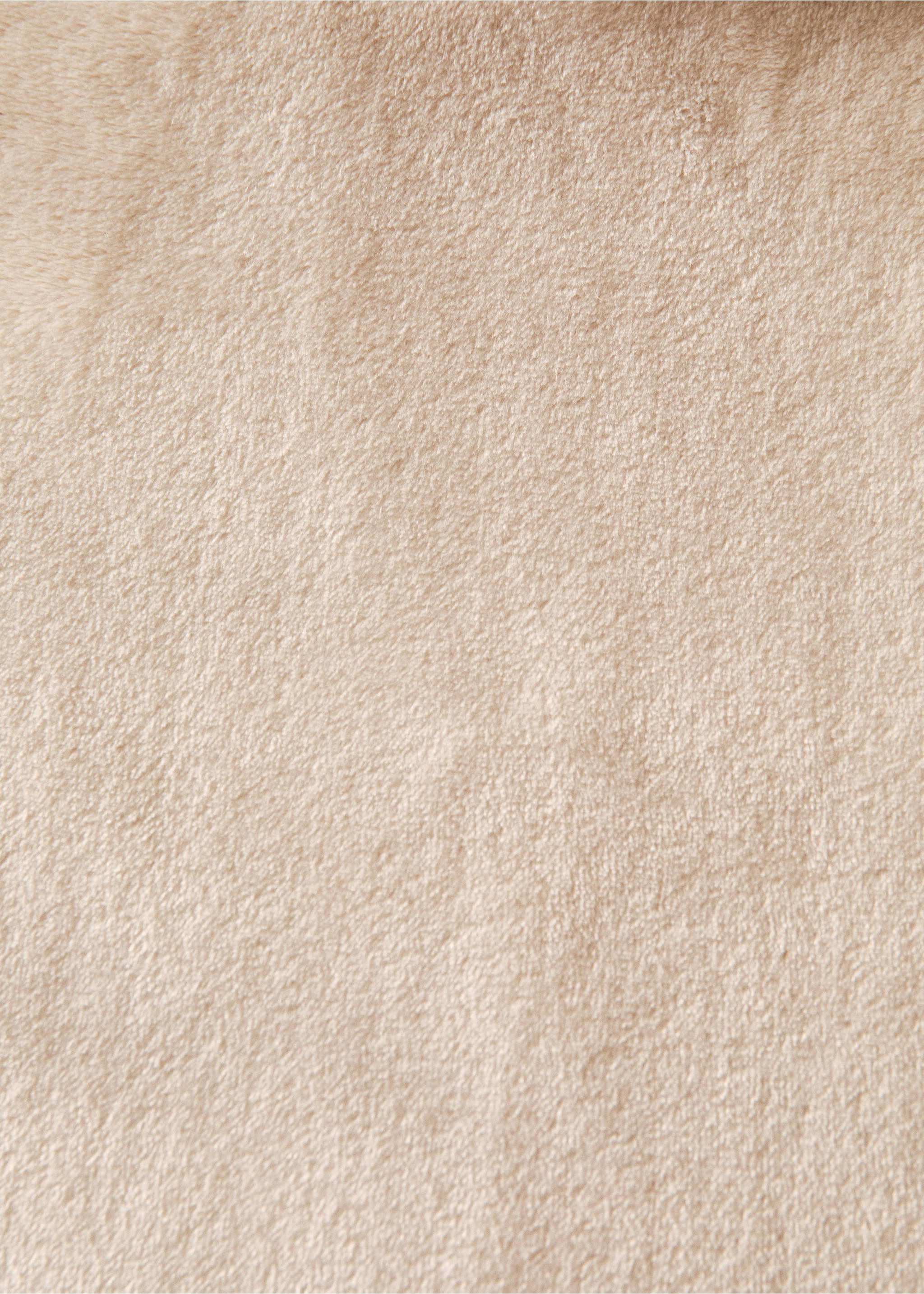 Children's fleece blanket - Details of the article 8, Sand. Ref: 17023322-00.