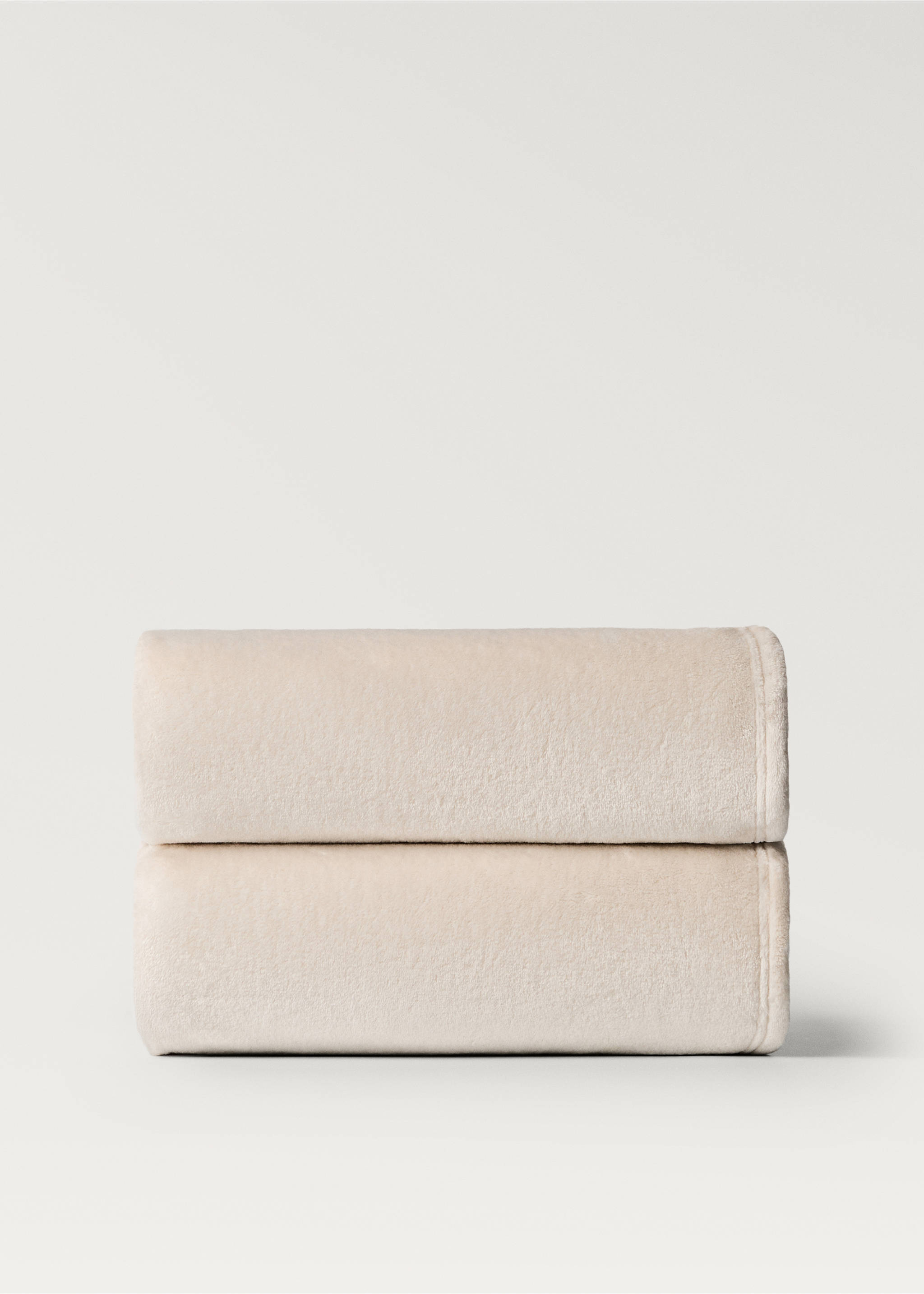 Couverture polaire enfant - Article sans modèle, Sable. Ref: 17023322-00.
