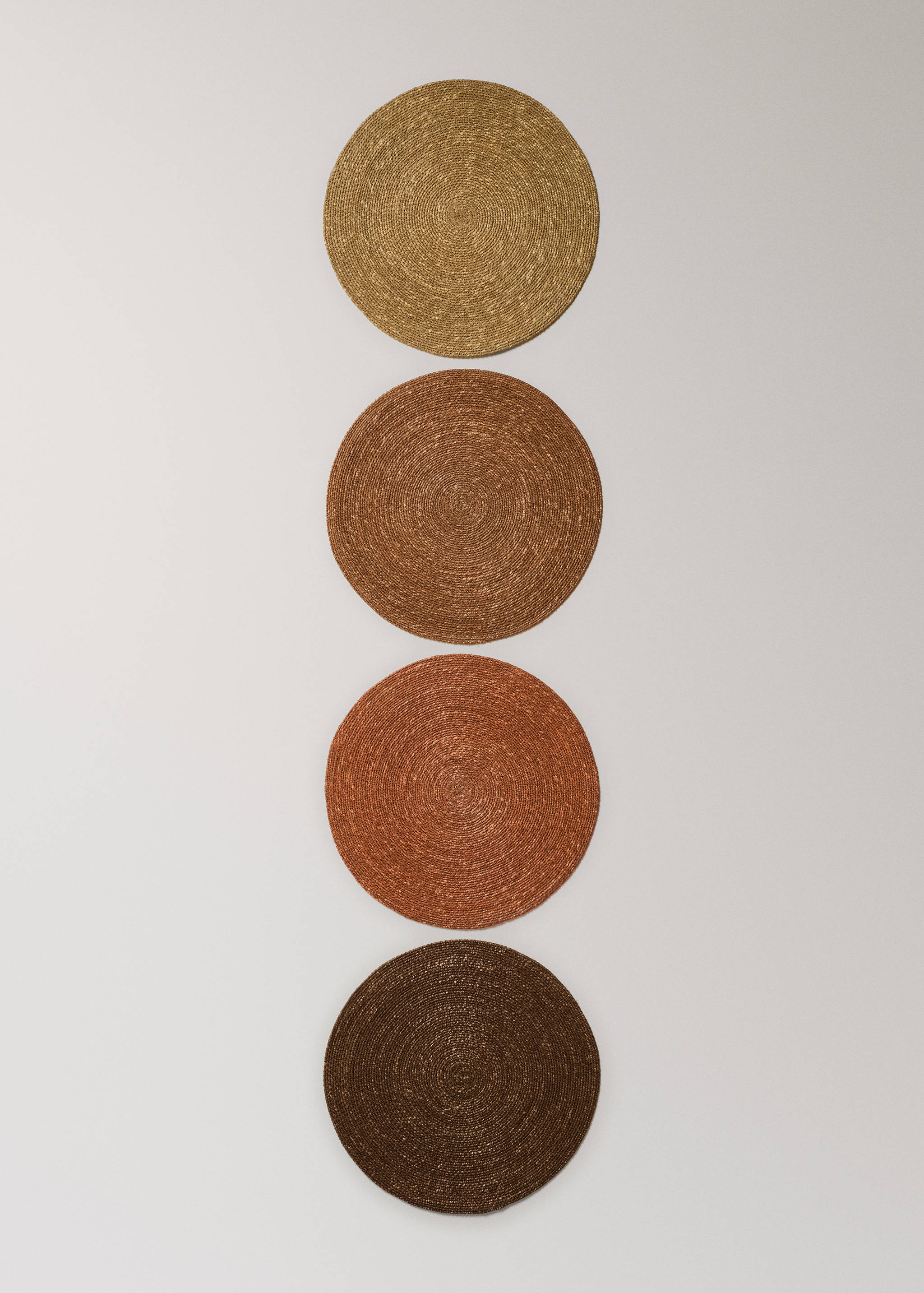 Bordsunderlägg i sjögräs i olika färger med ask - Detaljer om artikeln 2