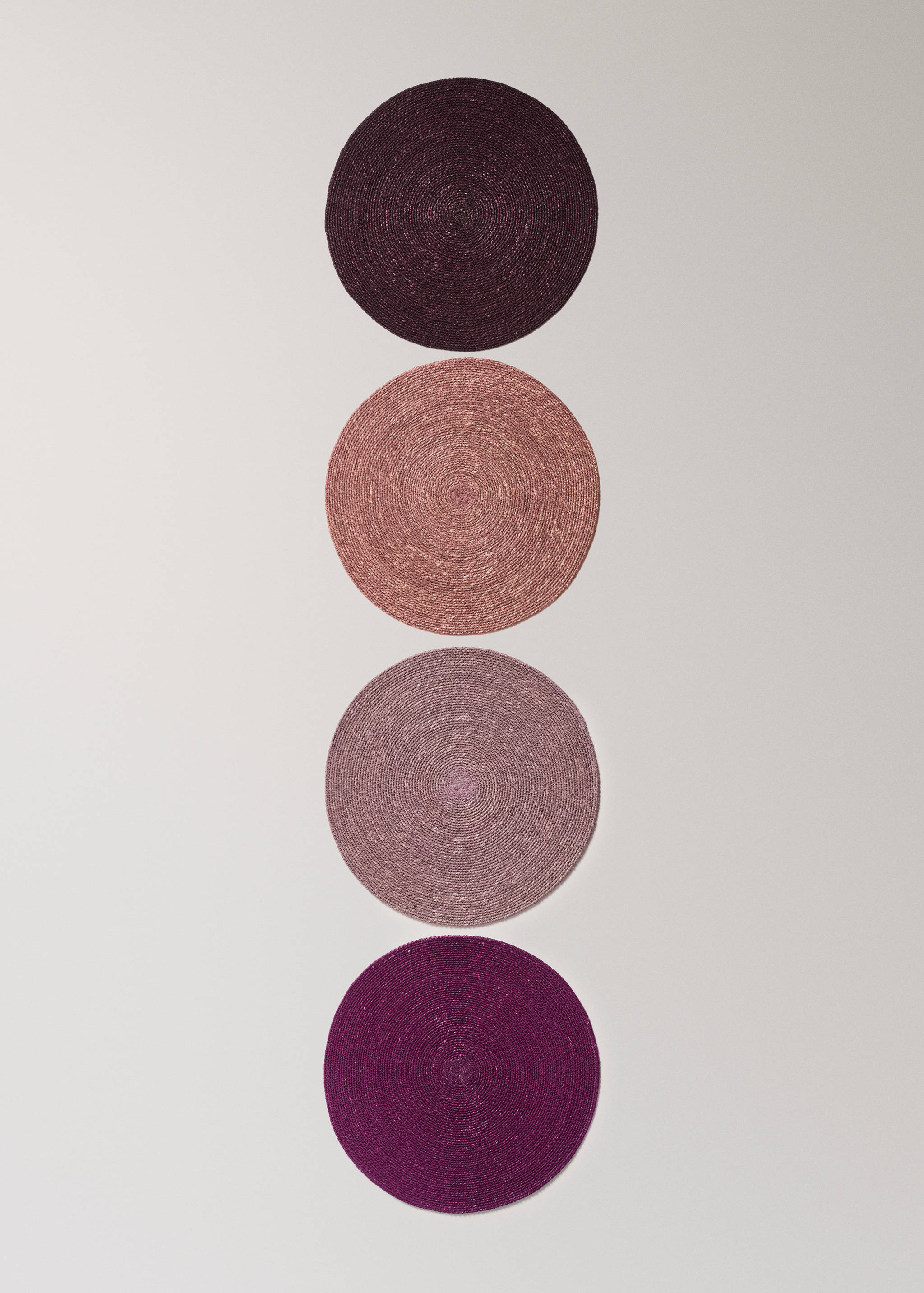 Bordsunderlägg i sjögräs i olika färger med ask - Detaljer om artikeln 2