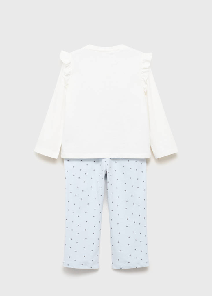 Printed long pyjamas — Off White