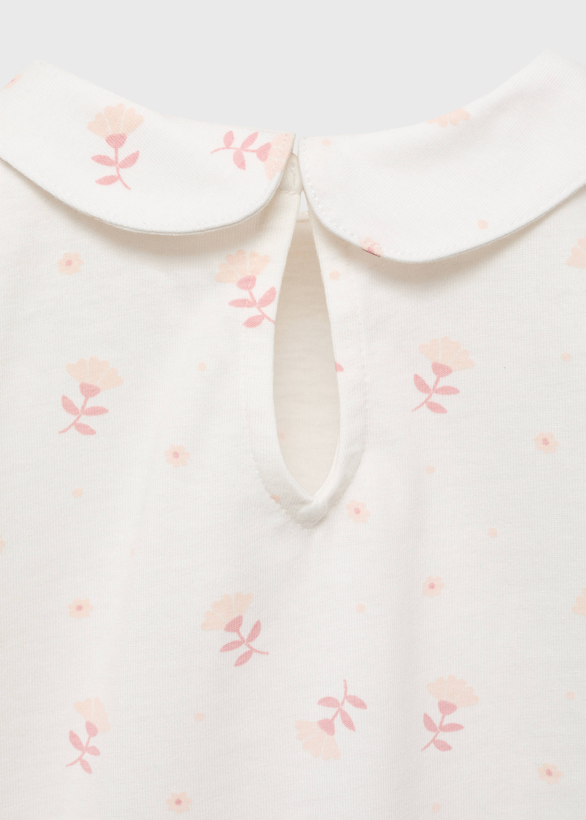 Pijama estampado cuello bebé - Detalle del artículo 8