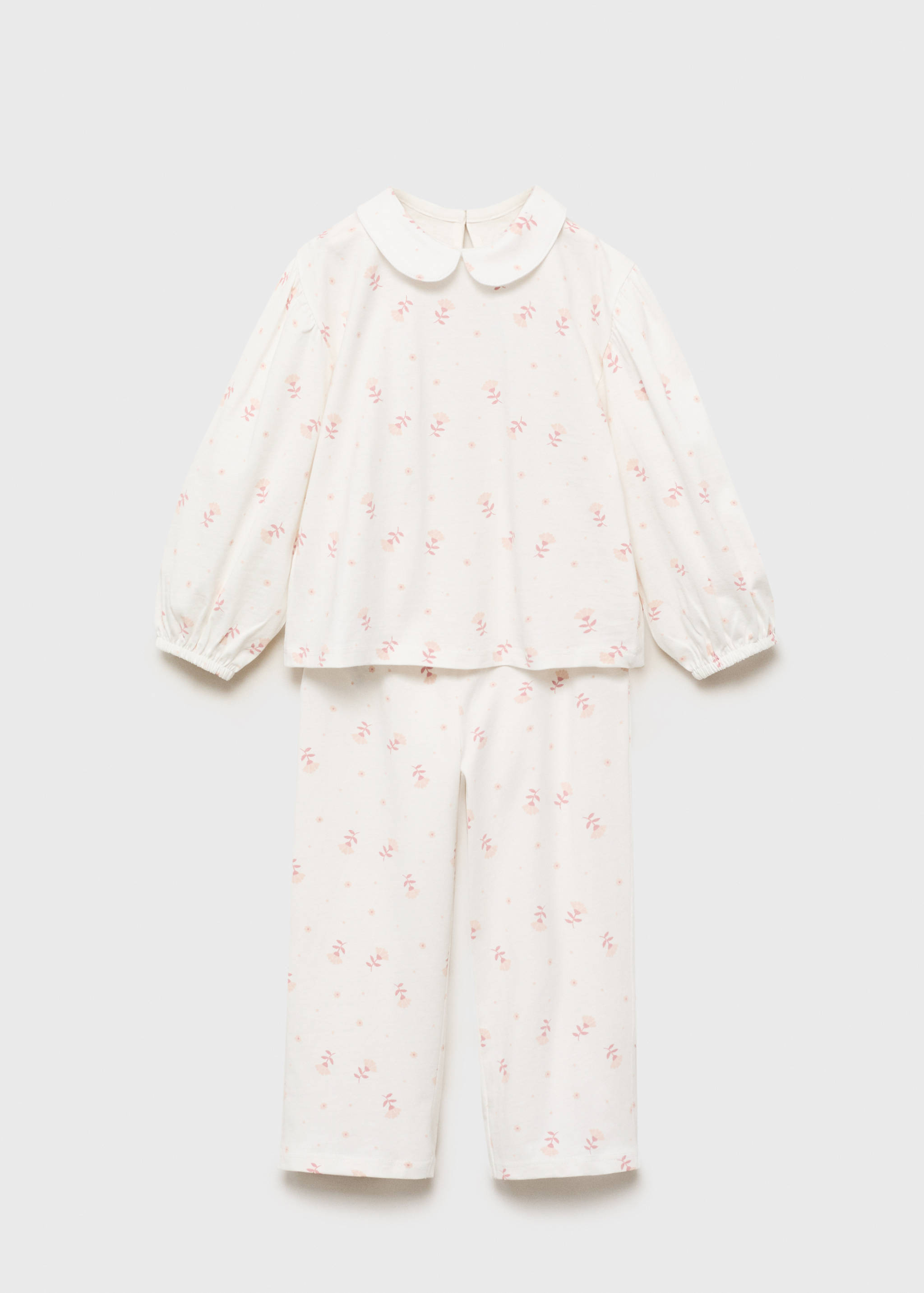 Baby-collar printed pyjamas - Article without model