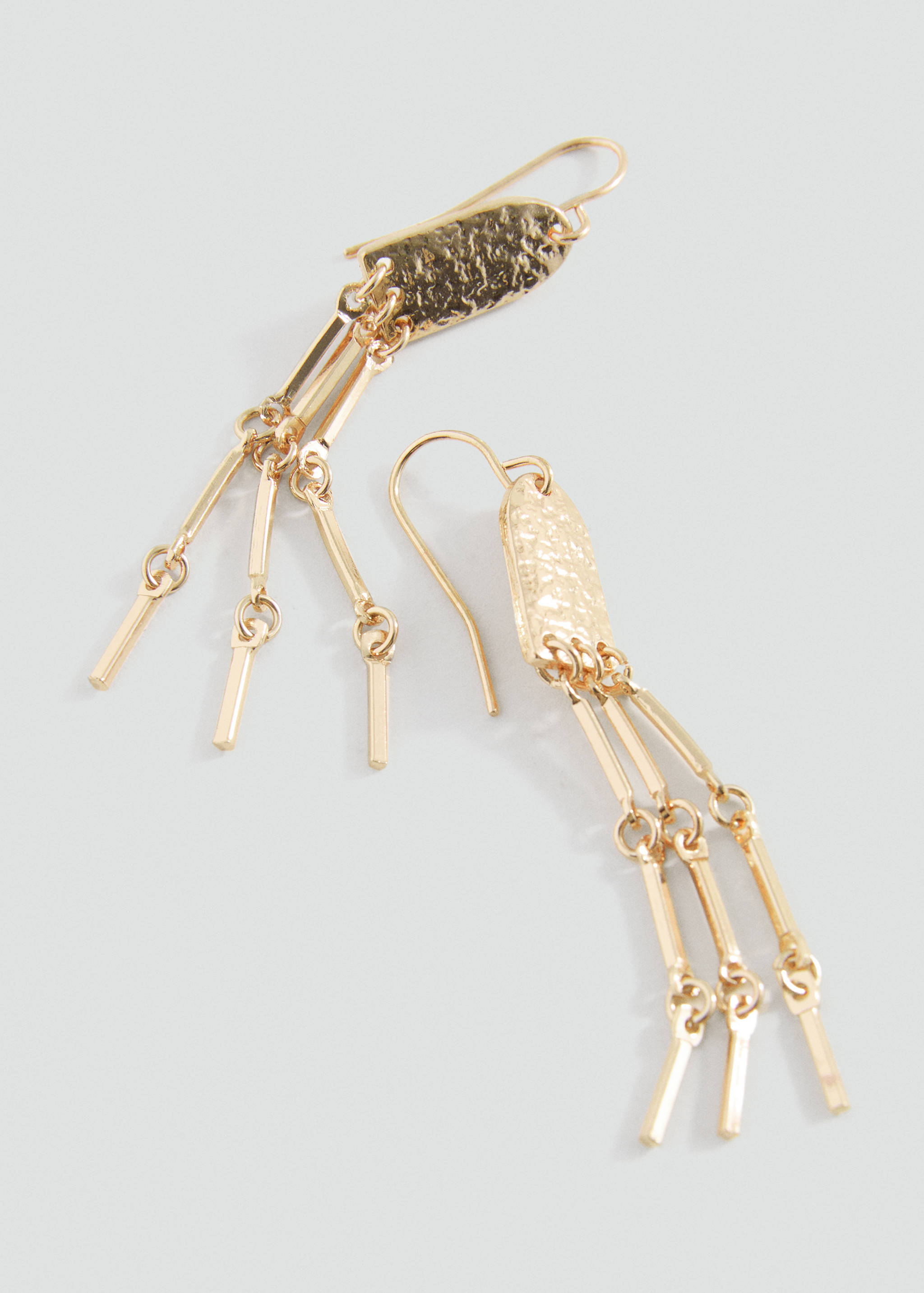 Комбинированные серьги - Средний план