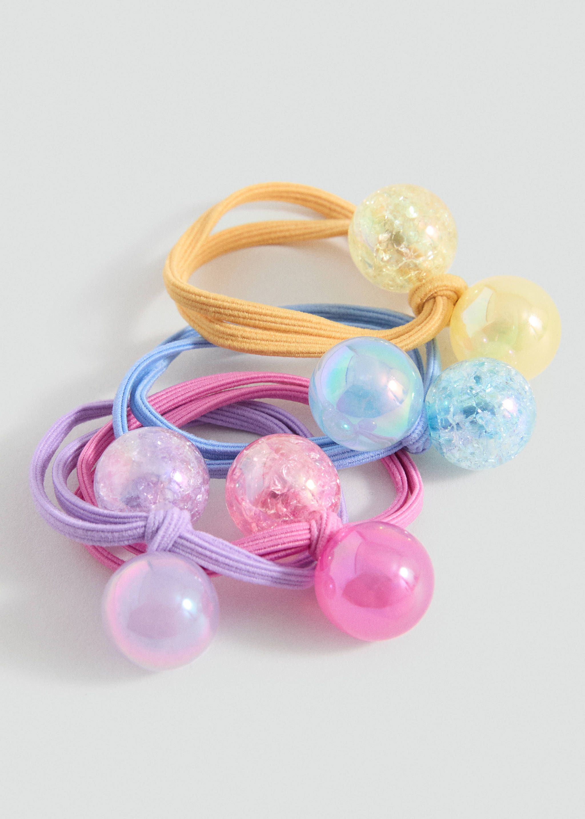 Pack di 4 elastici per capelli - Piano medio