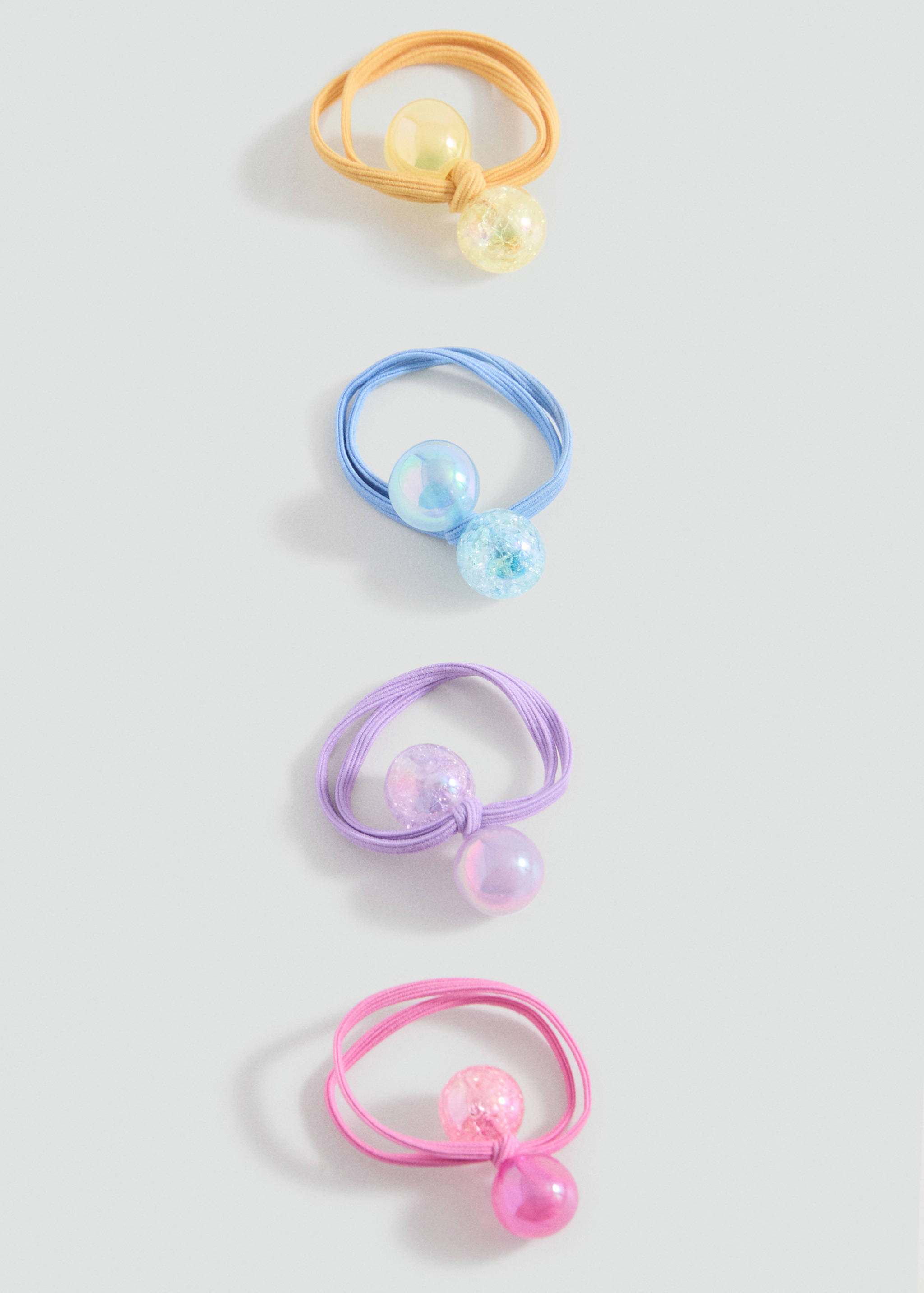Pack of 4 scrunchies - Article without model