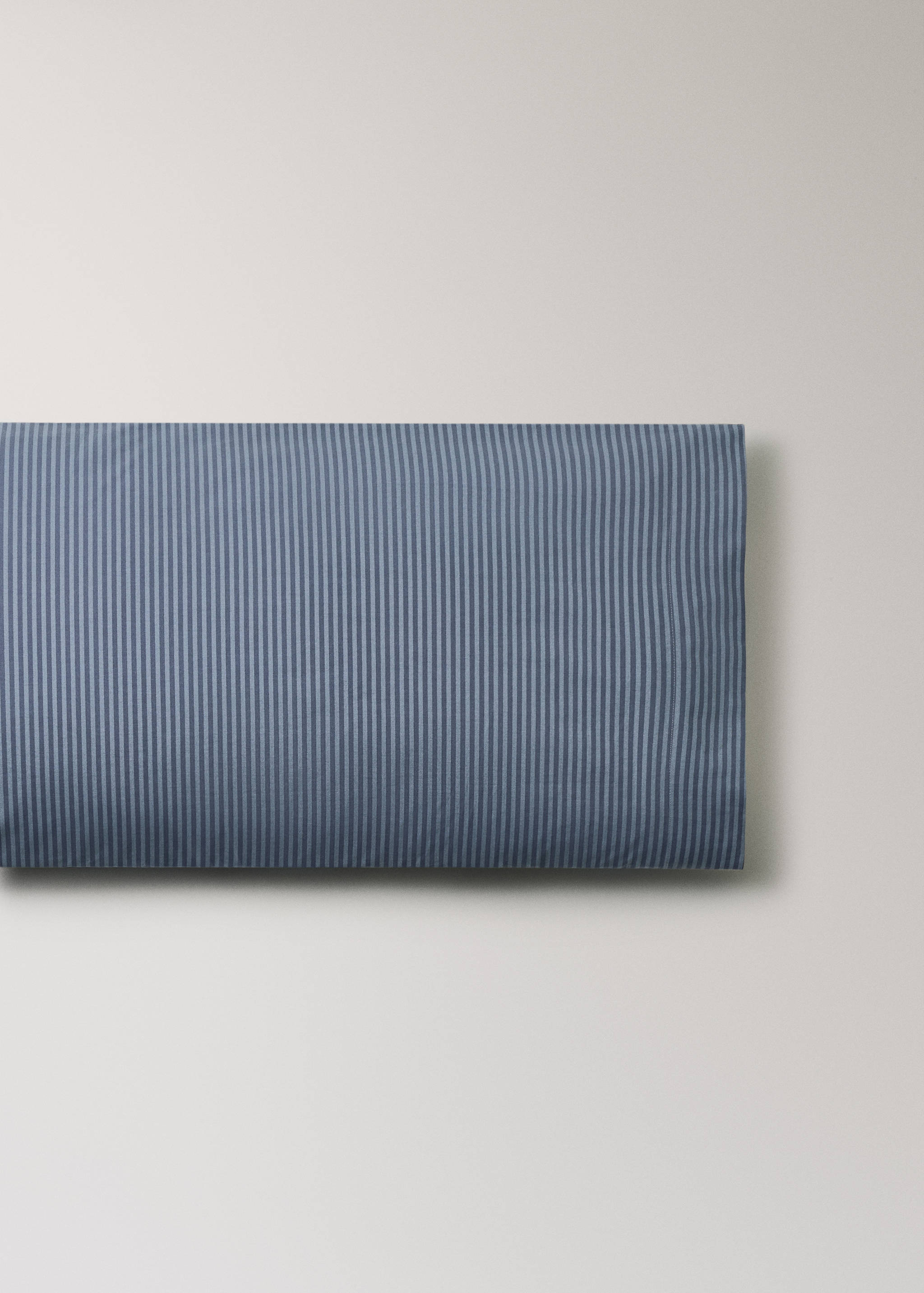 Çizgili pamuklu perkal yastık kılıfı 45x110cm - Modelsiz ürün