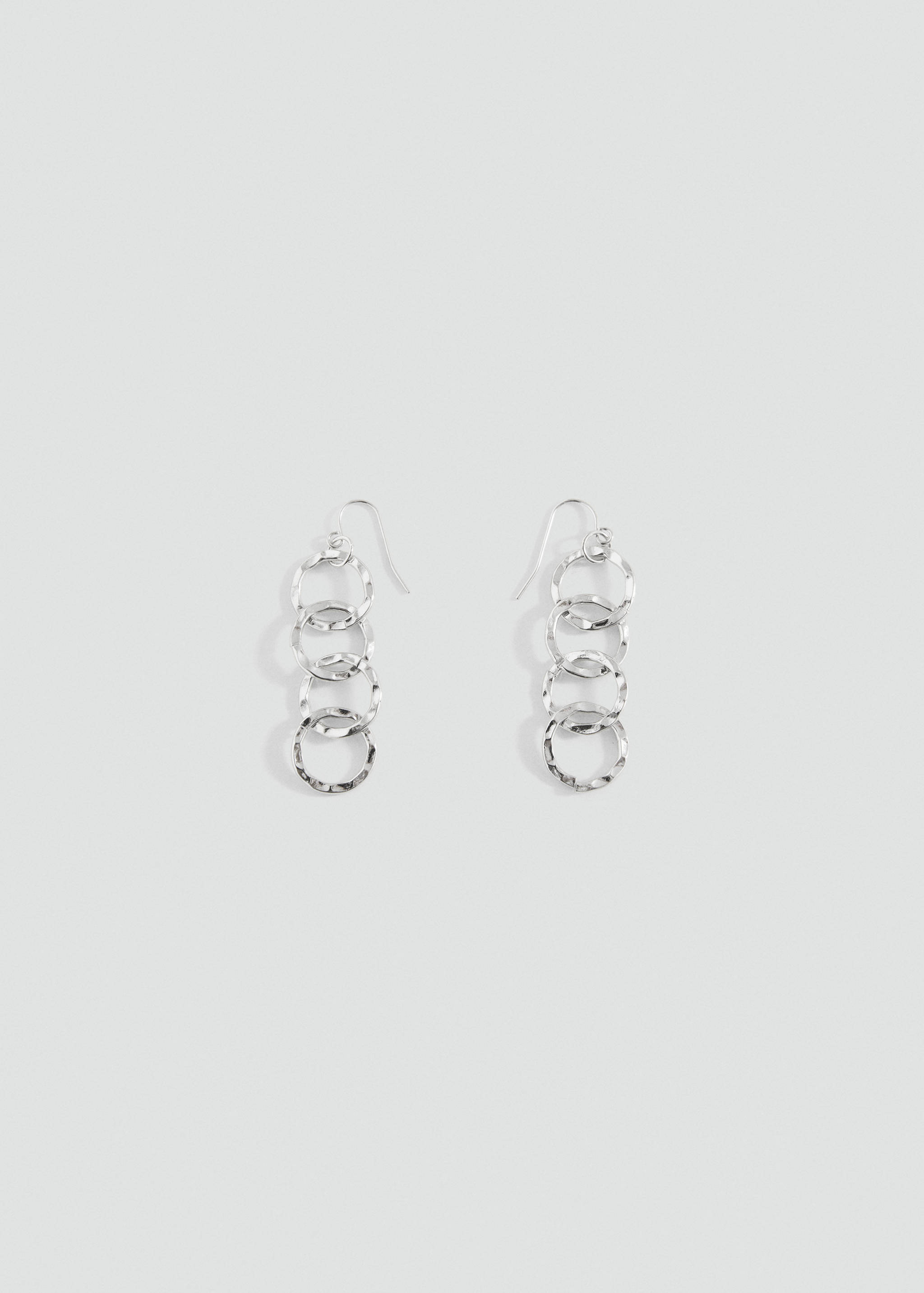 Intertwined hoop earrings - Article without model