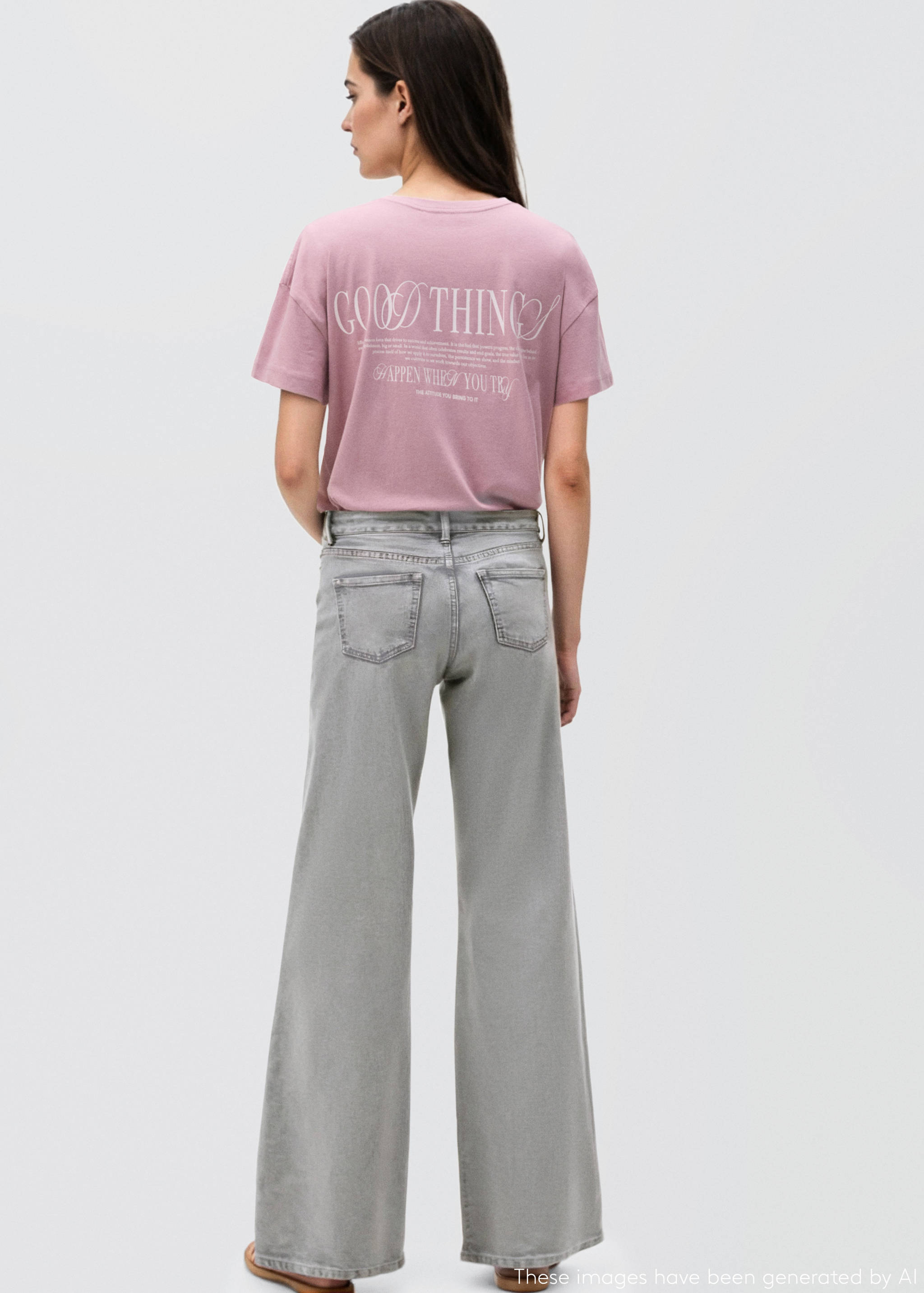 Camiseta estampada manga corta - Reverso del artículo