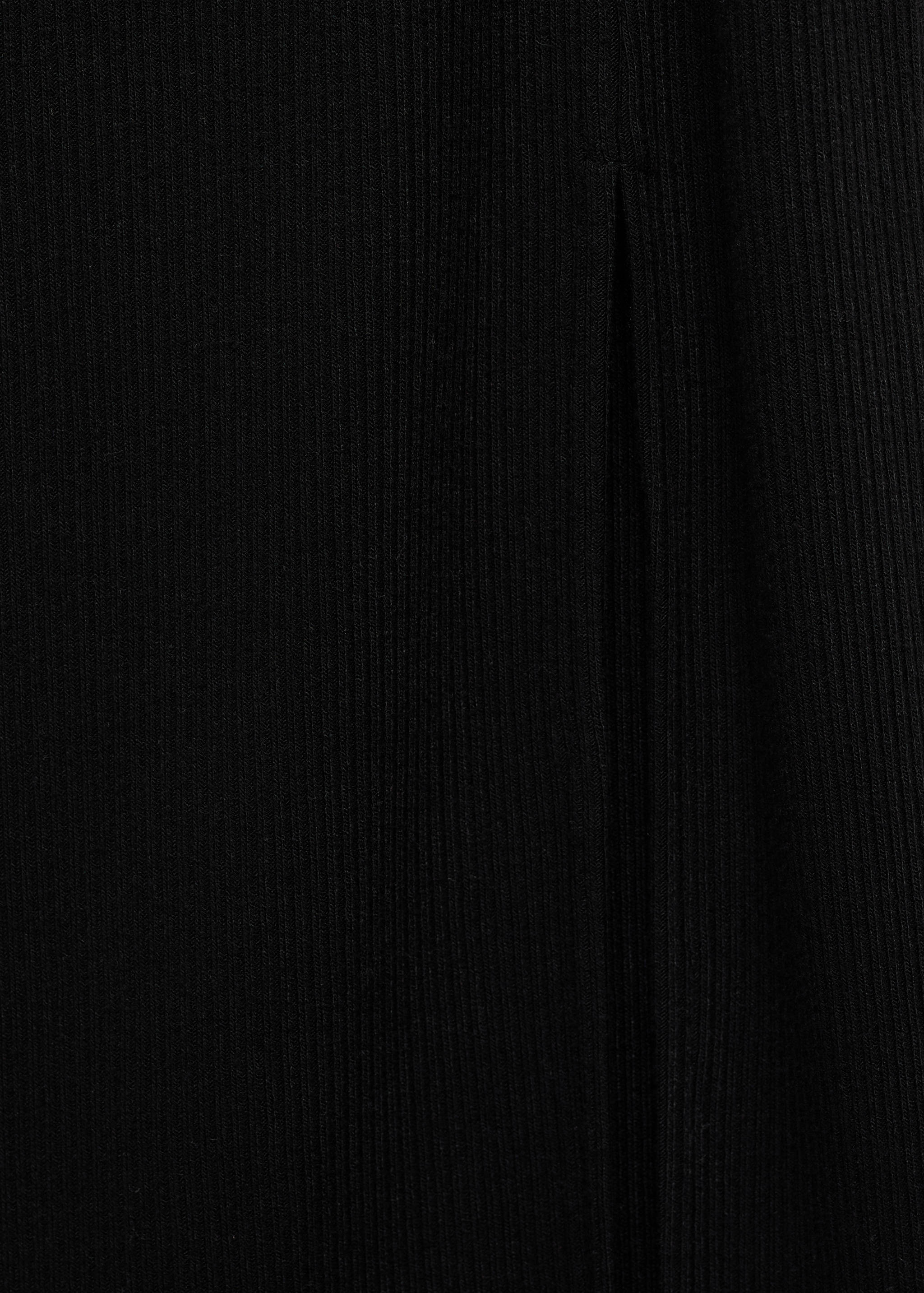 Long dress with side slit - Details of the article 0