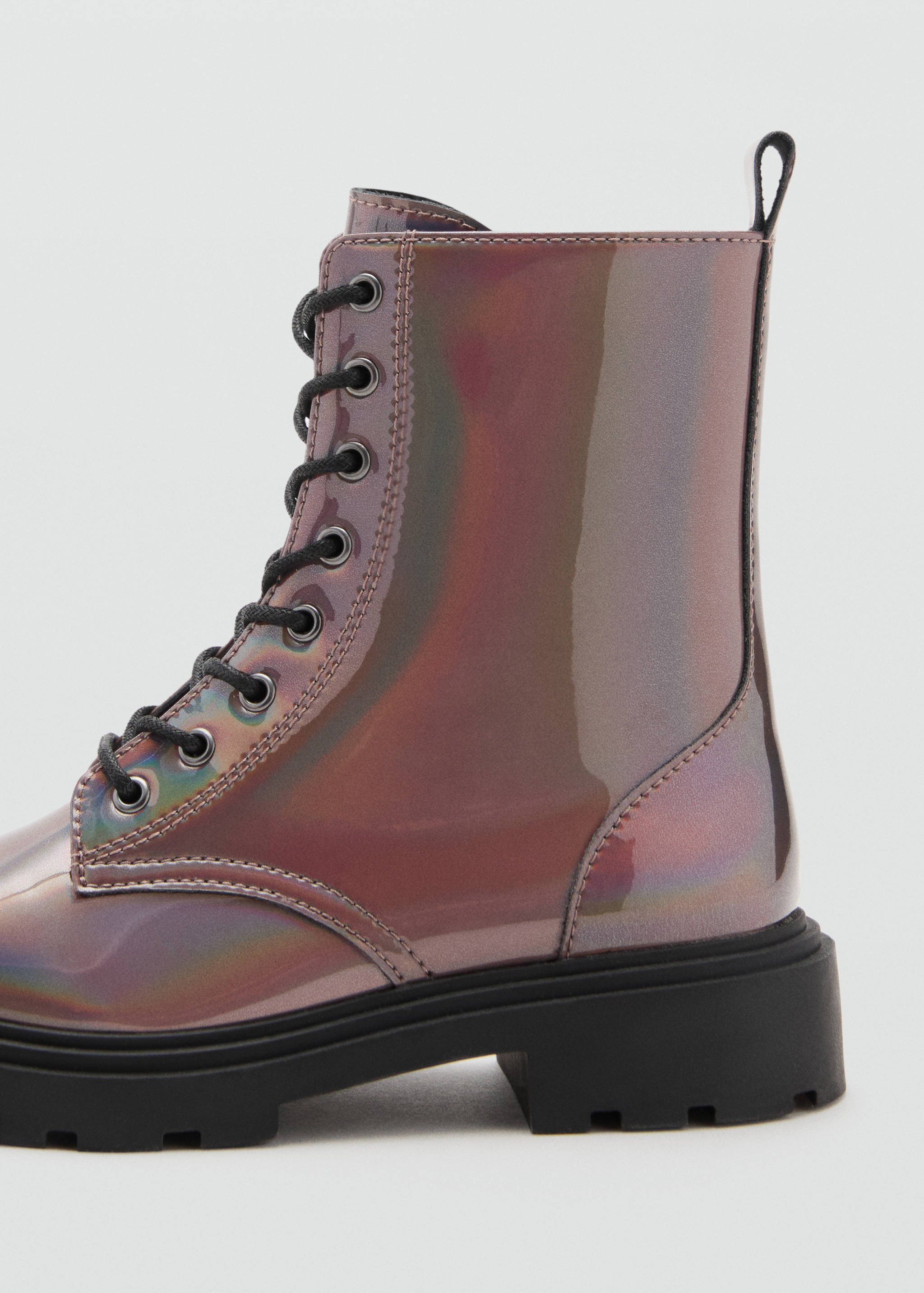 Zipped metallic boots - Details of the article 1