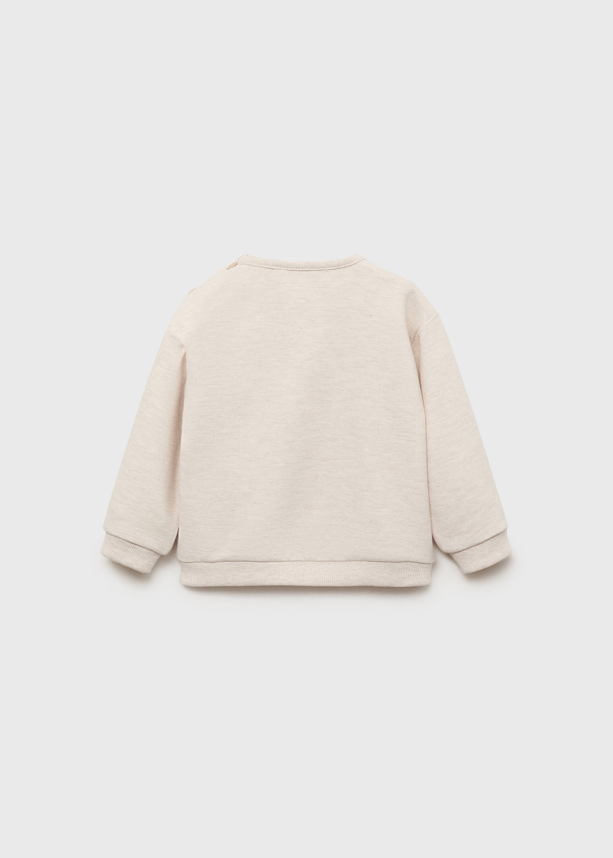 Sudadera bordado león - Reverso del artículo