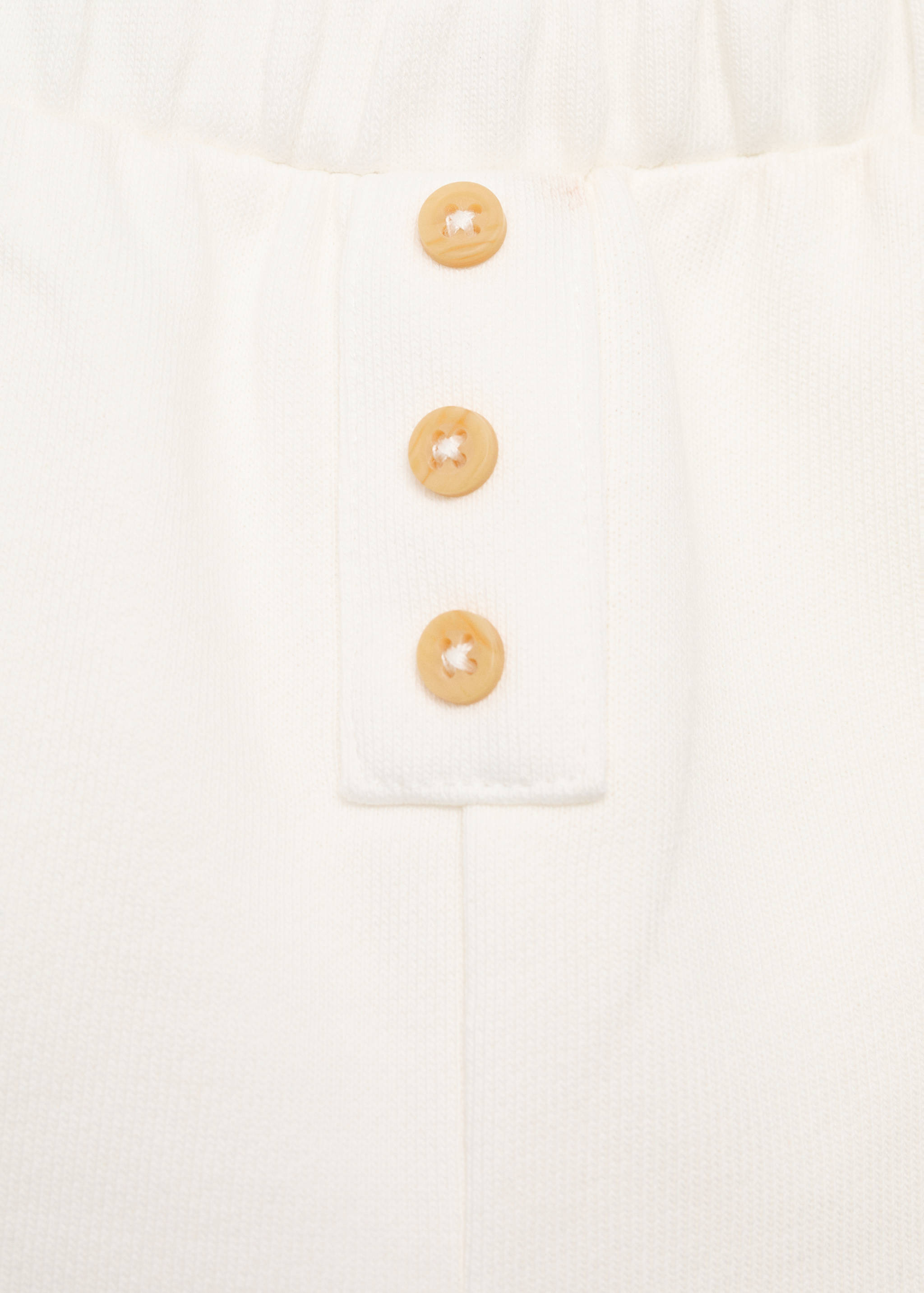Buttons cotton pants - Details of the article 0
