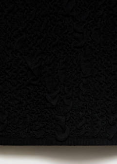 Textured crepe top — Black 8