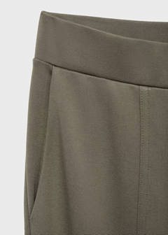 Jogger trousers with elastic waist — Medium Brown 8