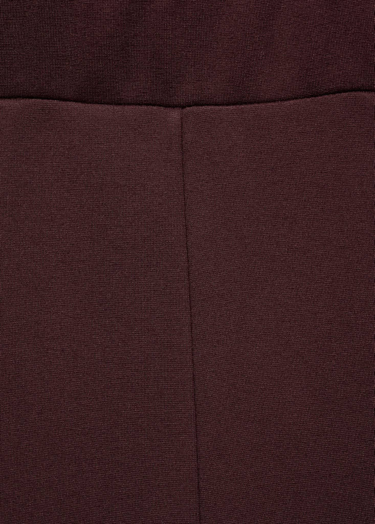 Jogger trousers with elastic waist — Burgundy