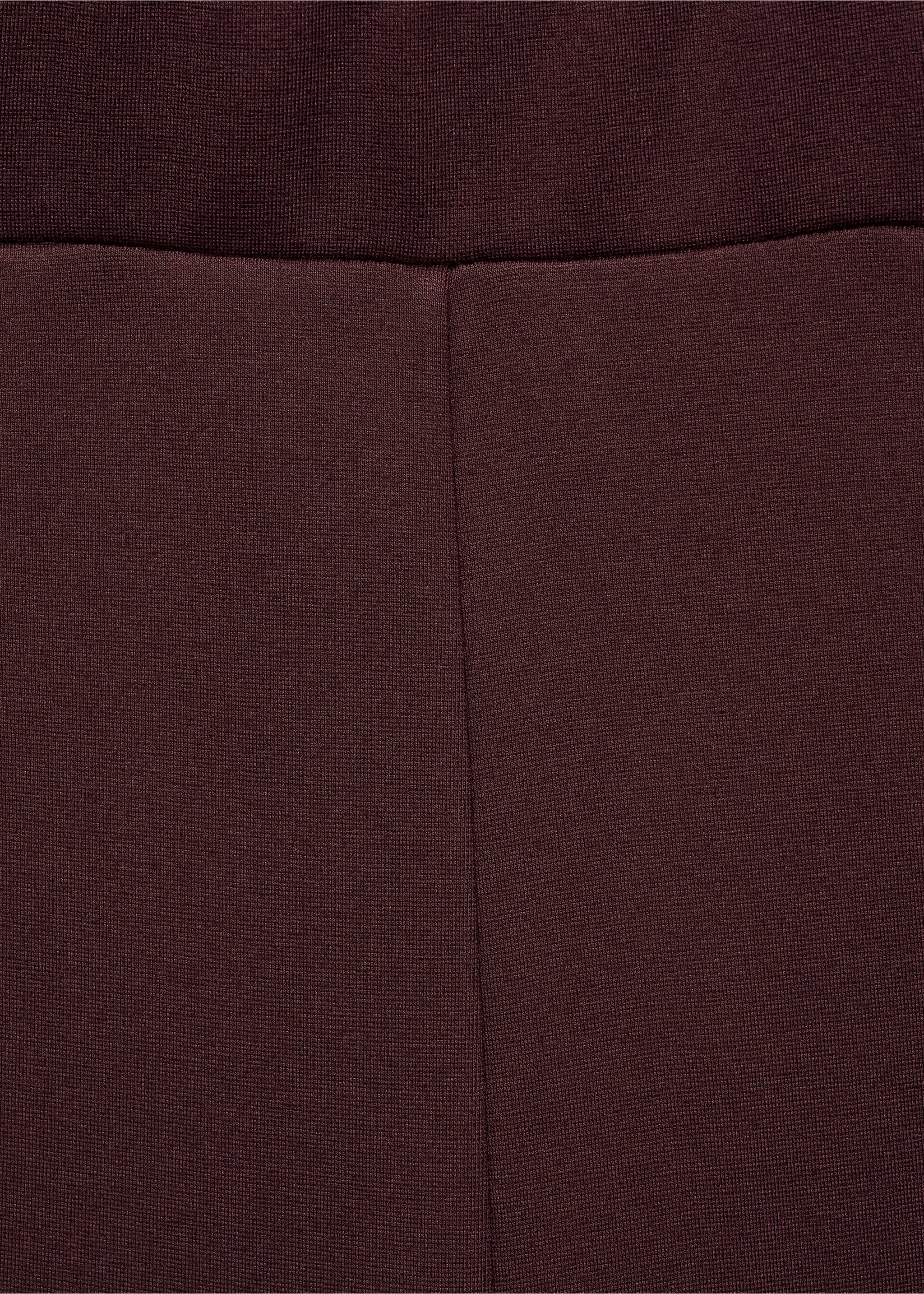 Jogger trousers with elastic waist - Details of the article 0, Burgundy. Ref: 17024098-00.