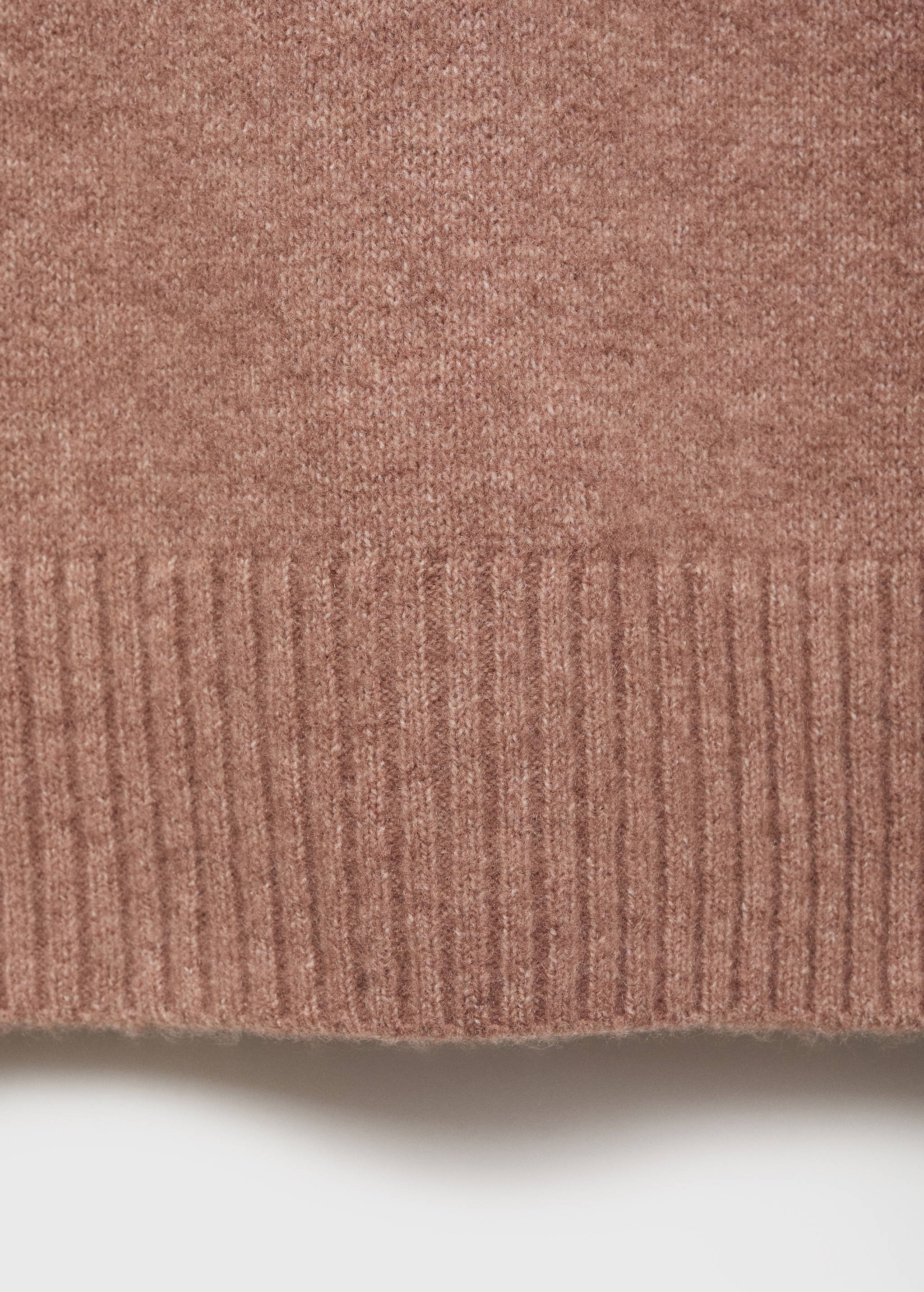 Round-neck knitted sweater - Details of the article 0