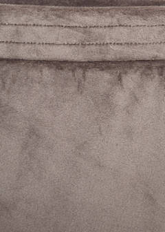 Soft-touch velour trousers — Medium Brown 7