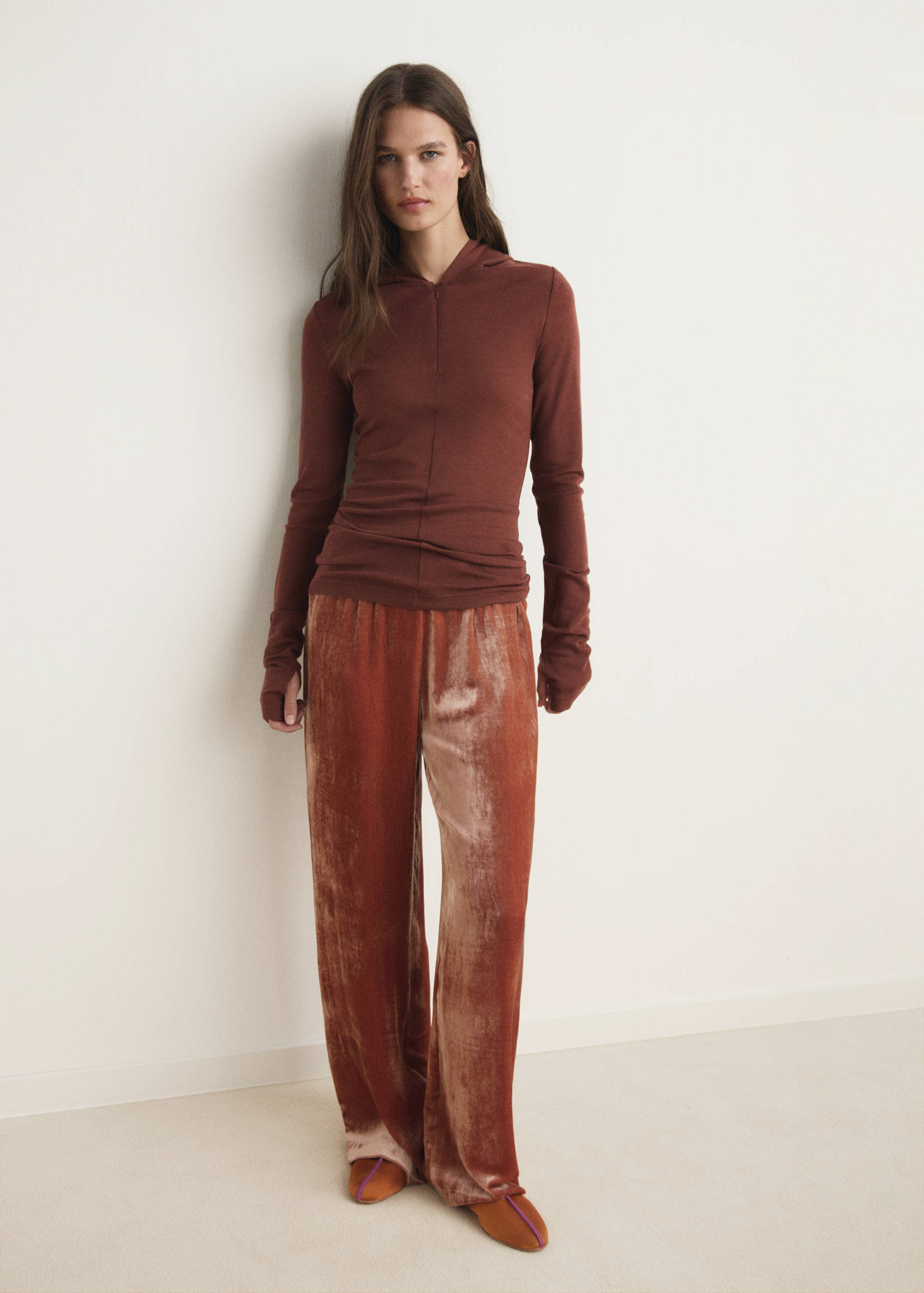 Ulltröja med huva - Allmän bild