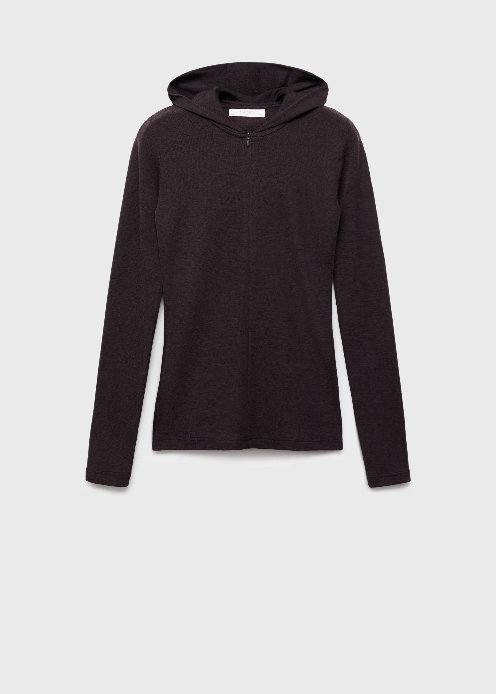 Ulltröja med huva - Artikel utan modell