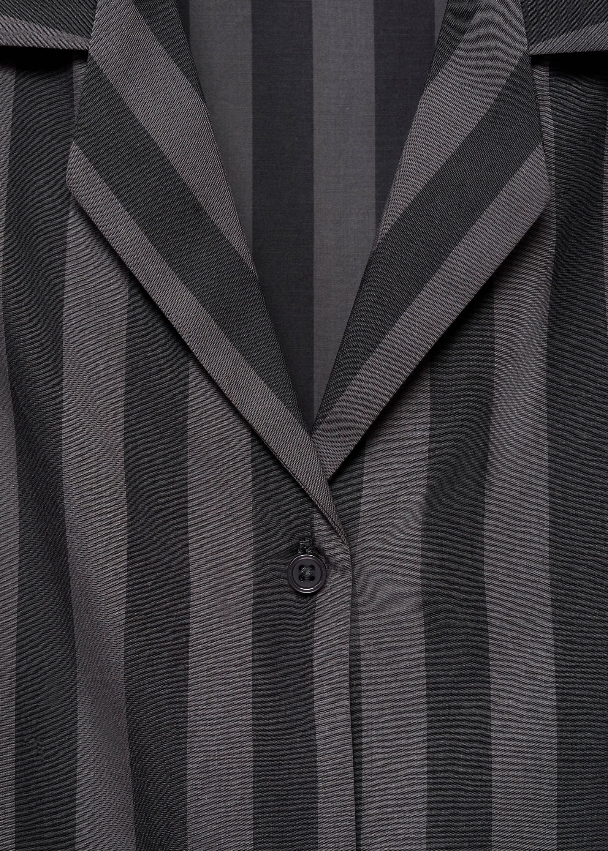 قميص بيجامة بخطوط نسيجية - تفاصيل المنتج 8