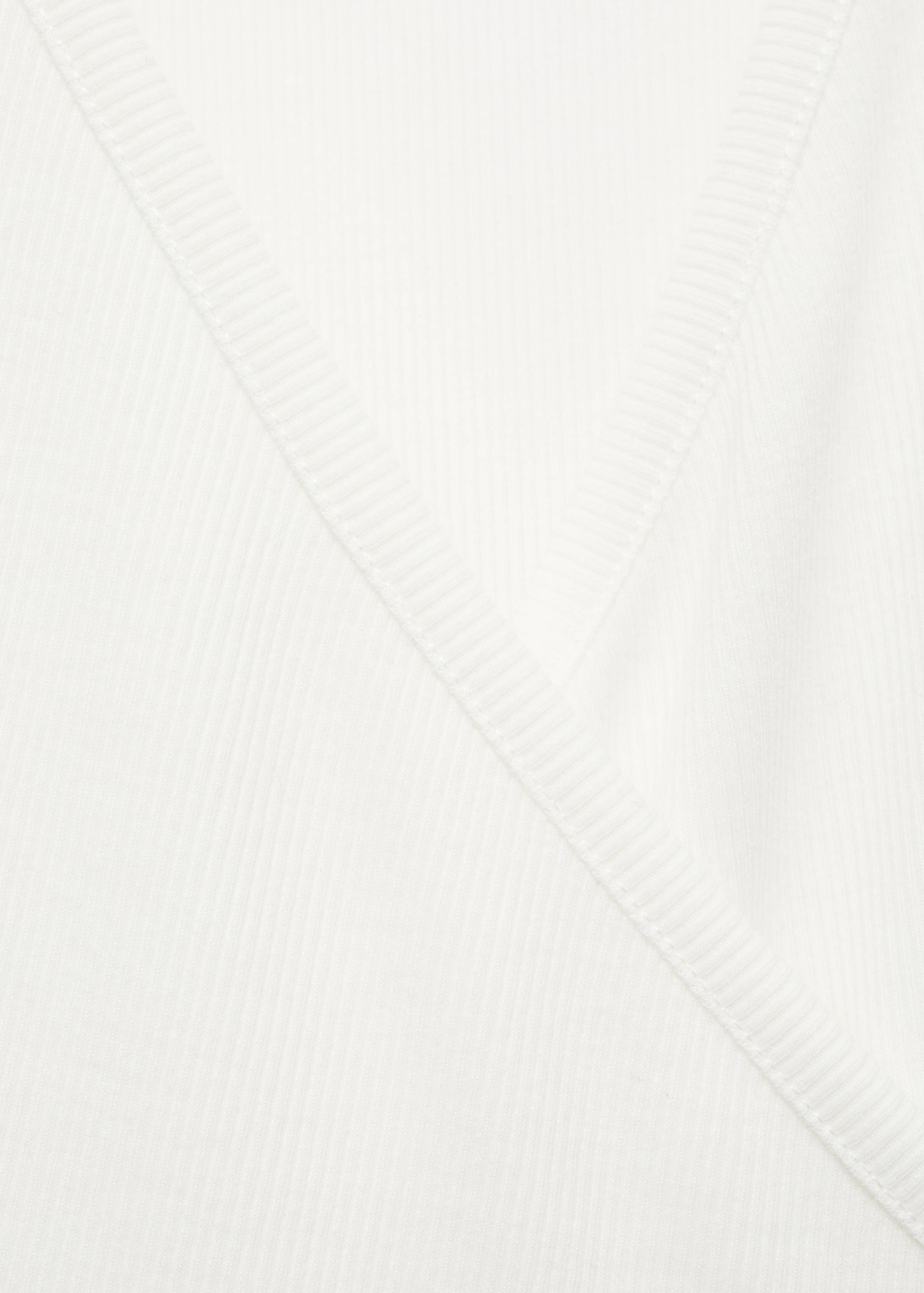 Кардиган в рубчик с завязками - Деталь изделия 0