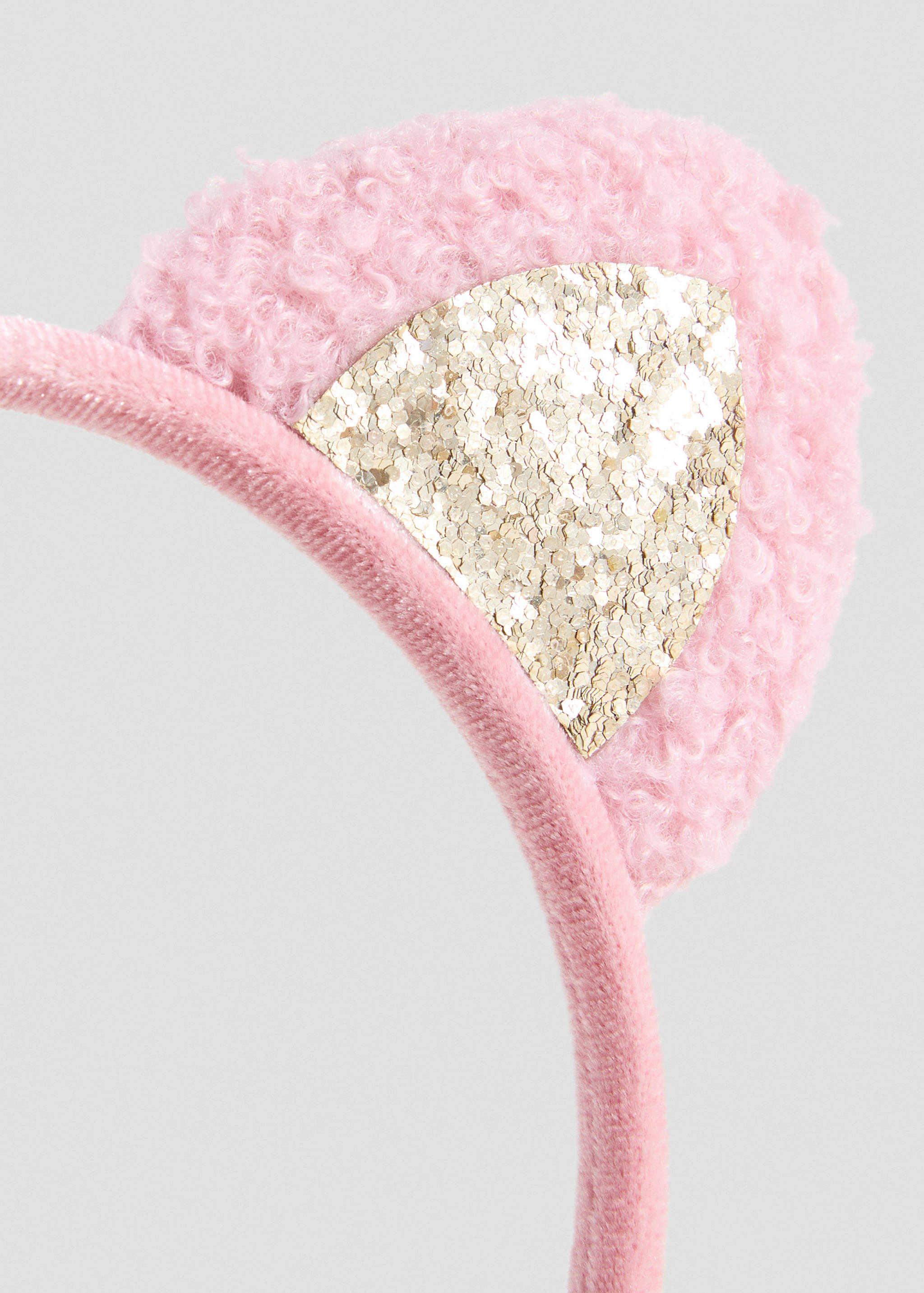 Čelenka s kočičími oušky - Náhled ve středové rovině