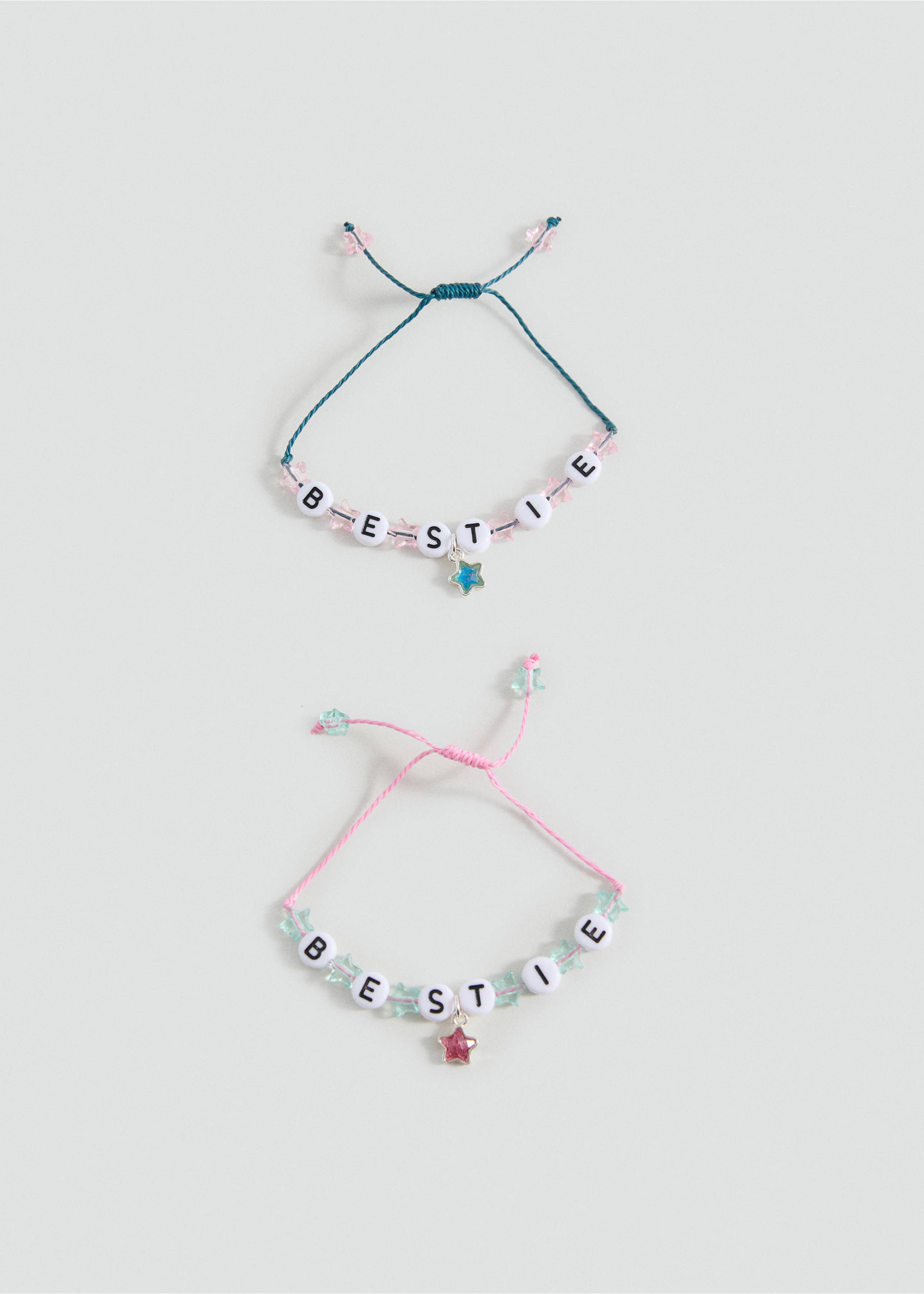 Set 2 pulseras Best Friends - Artículo sin modelo, Rosa. Ref: 17024117-00.