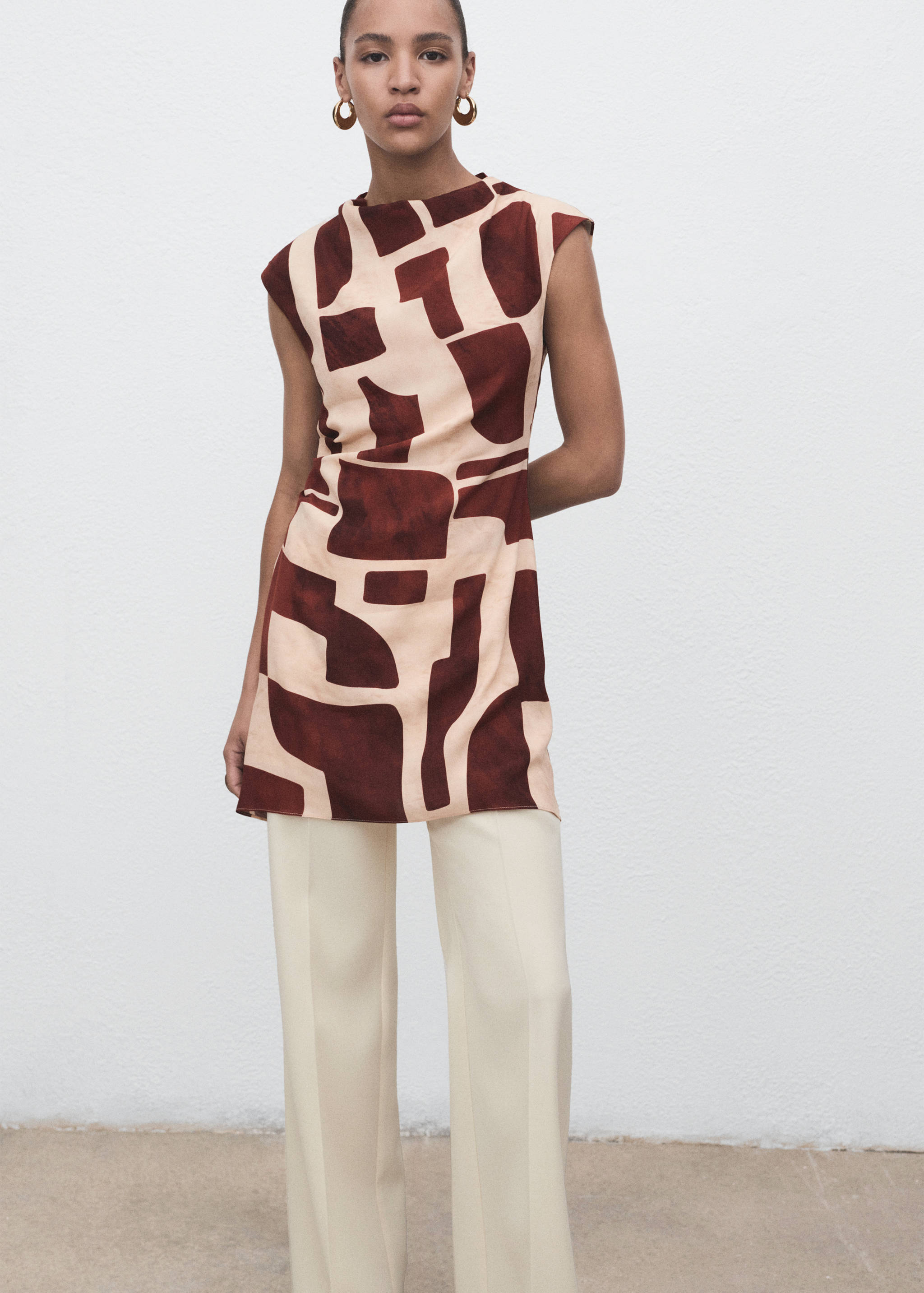 Pantalon de costume droit taille normale - Détail de l'article 2