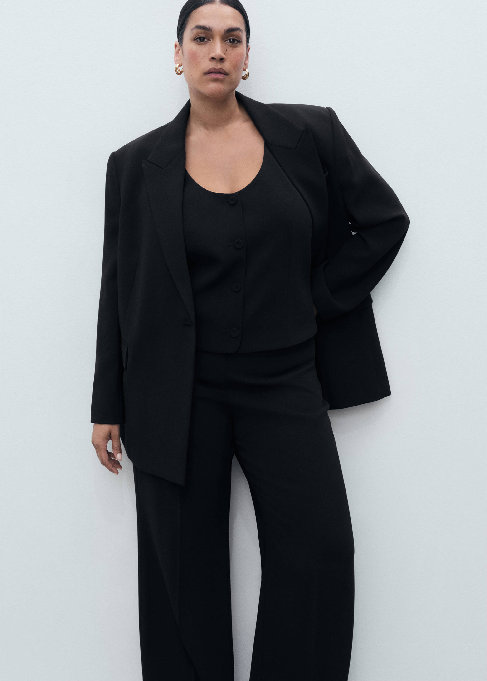 Pantalon de costume droit taille normale - Détail de l'article 5