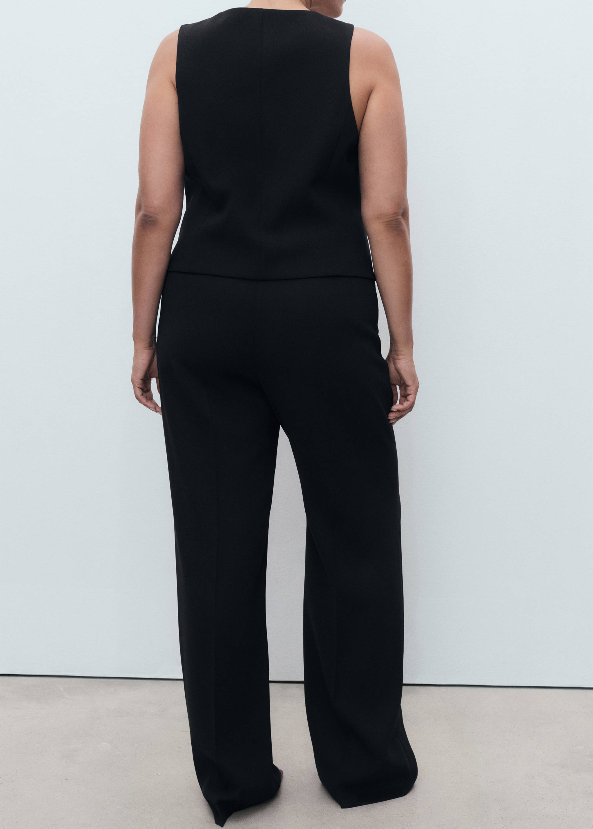 Pantalon de costume droit taille normale - Détail de l'article 4