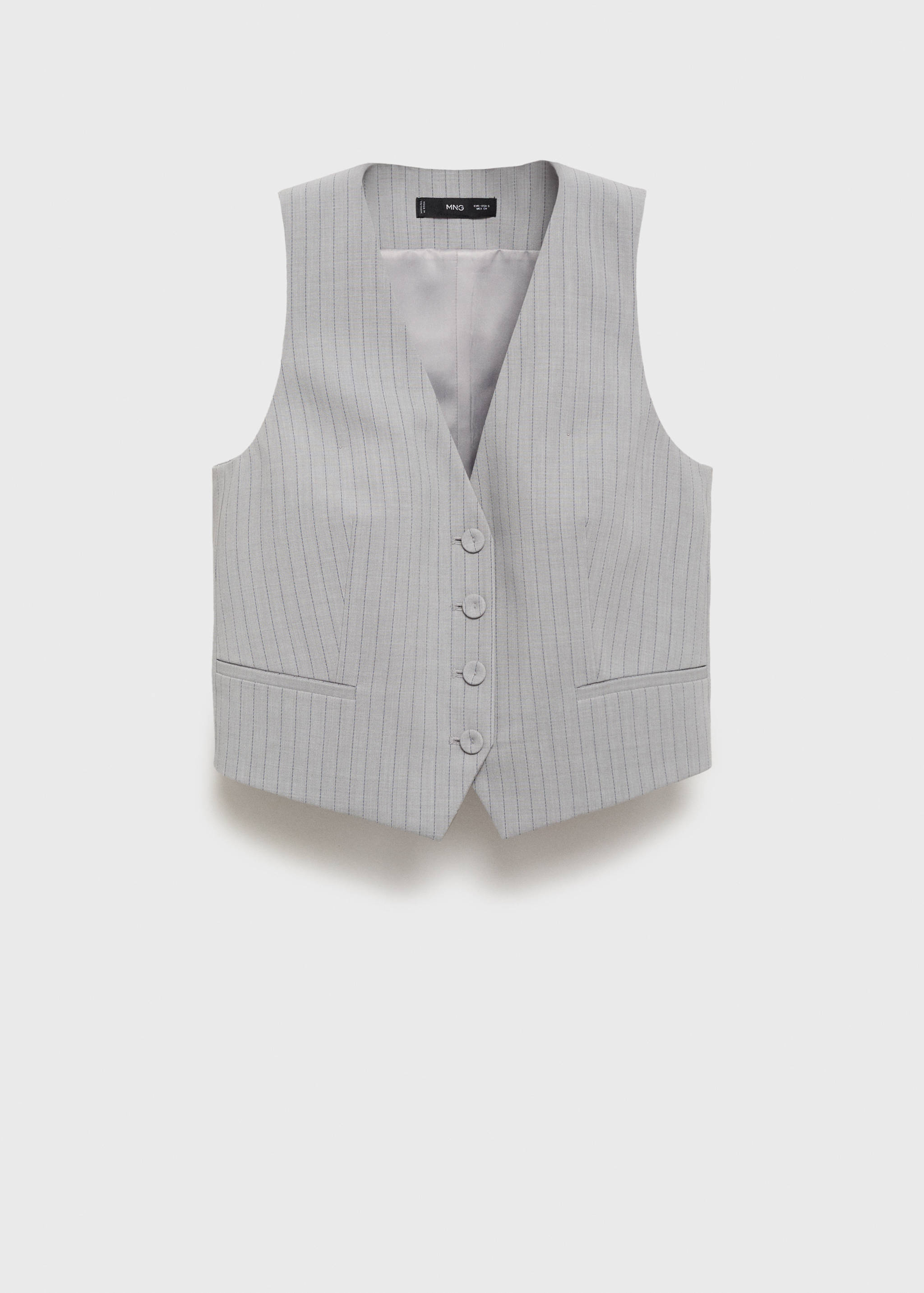 Pinstriped suit vest - Article without model