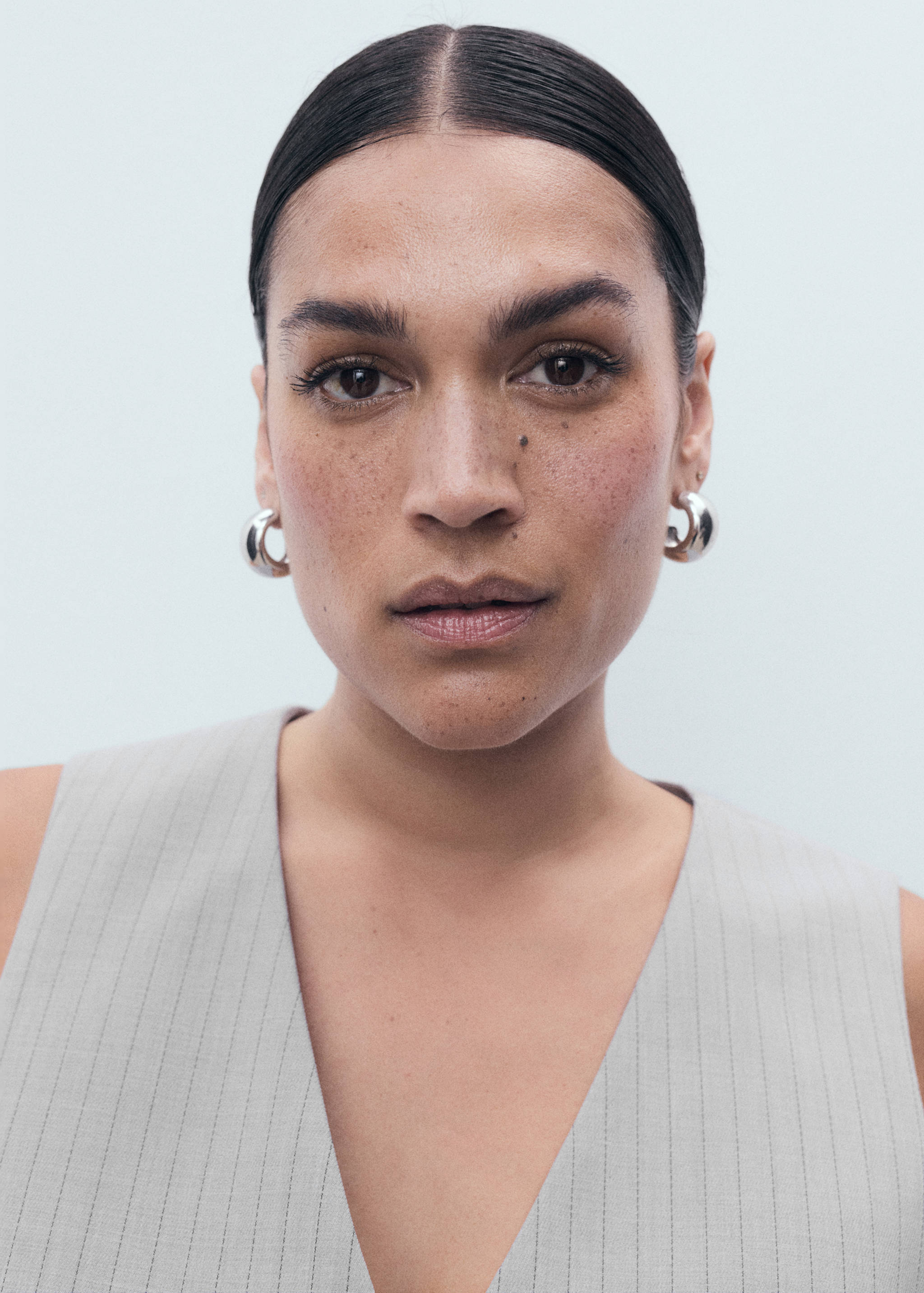 Pinstriped suit vest - Details of the article 4