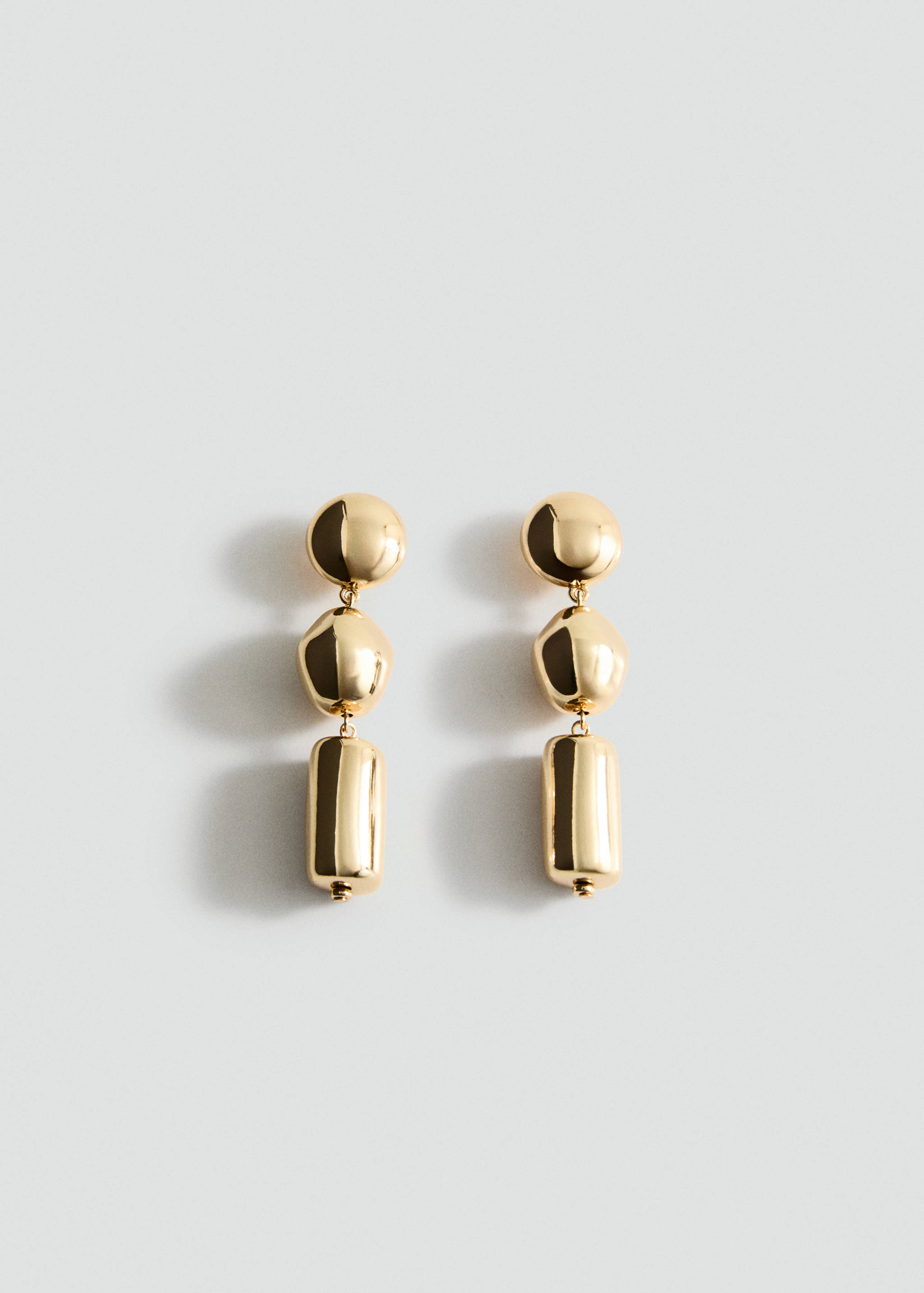 أقراط بدلاية معدنية - منتج دون نموذج