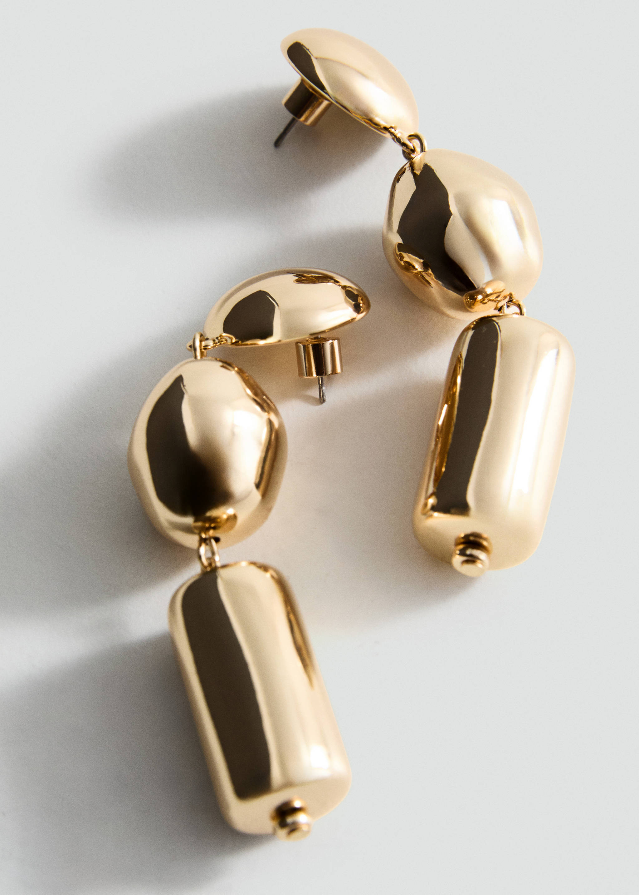 أقراط بدلاية معدنية - رؤية وسط