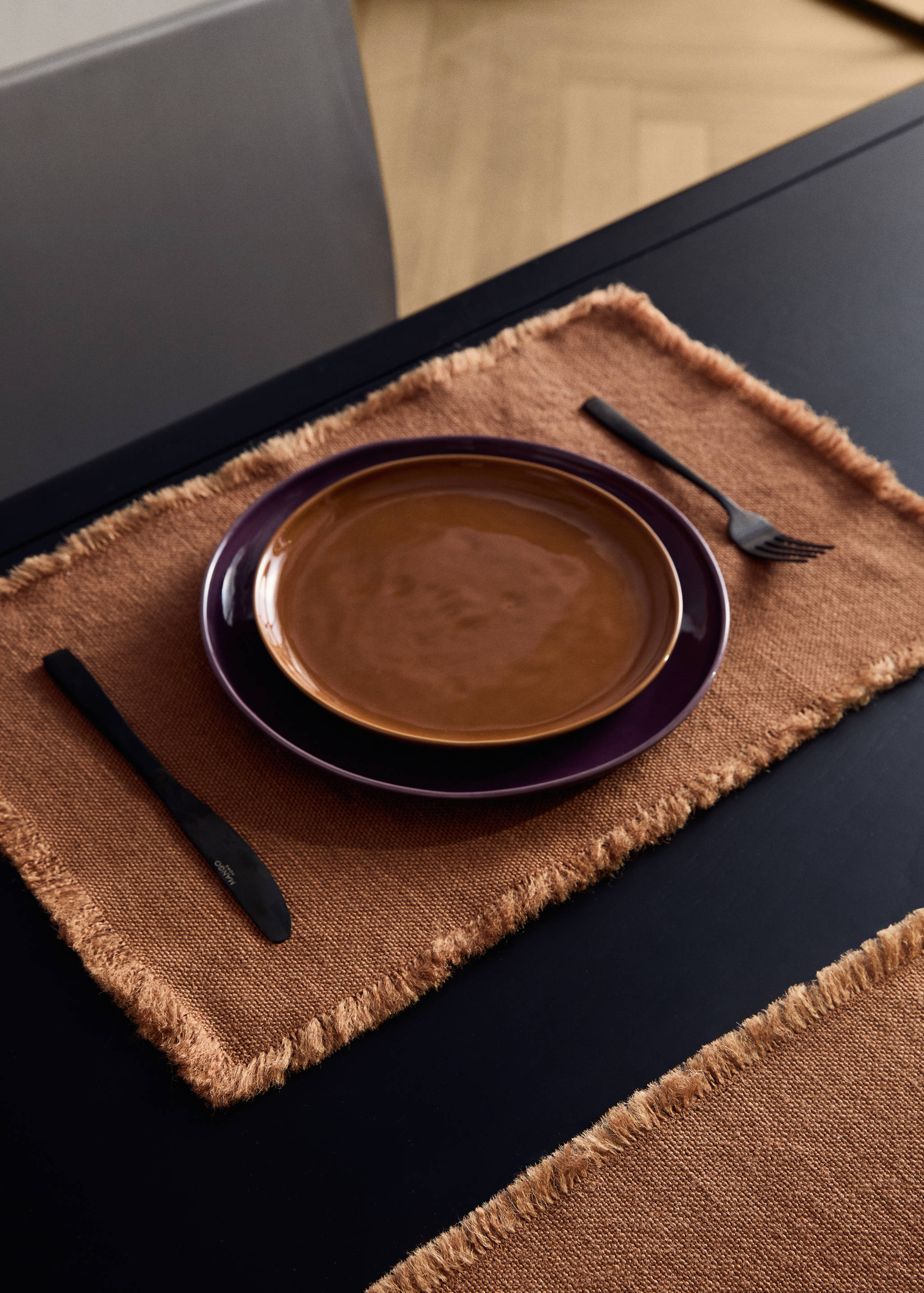 Set de table en jute - Plan général